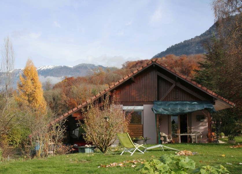 Villa à ossature bois, Haute-Savoie, France