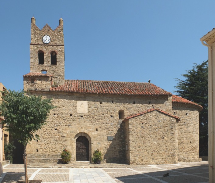 Villelongue-dels-Monts Église Saint-Étienne (sud)