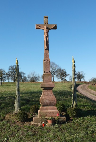 Wayside cross Eberbach (Fr)