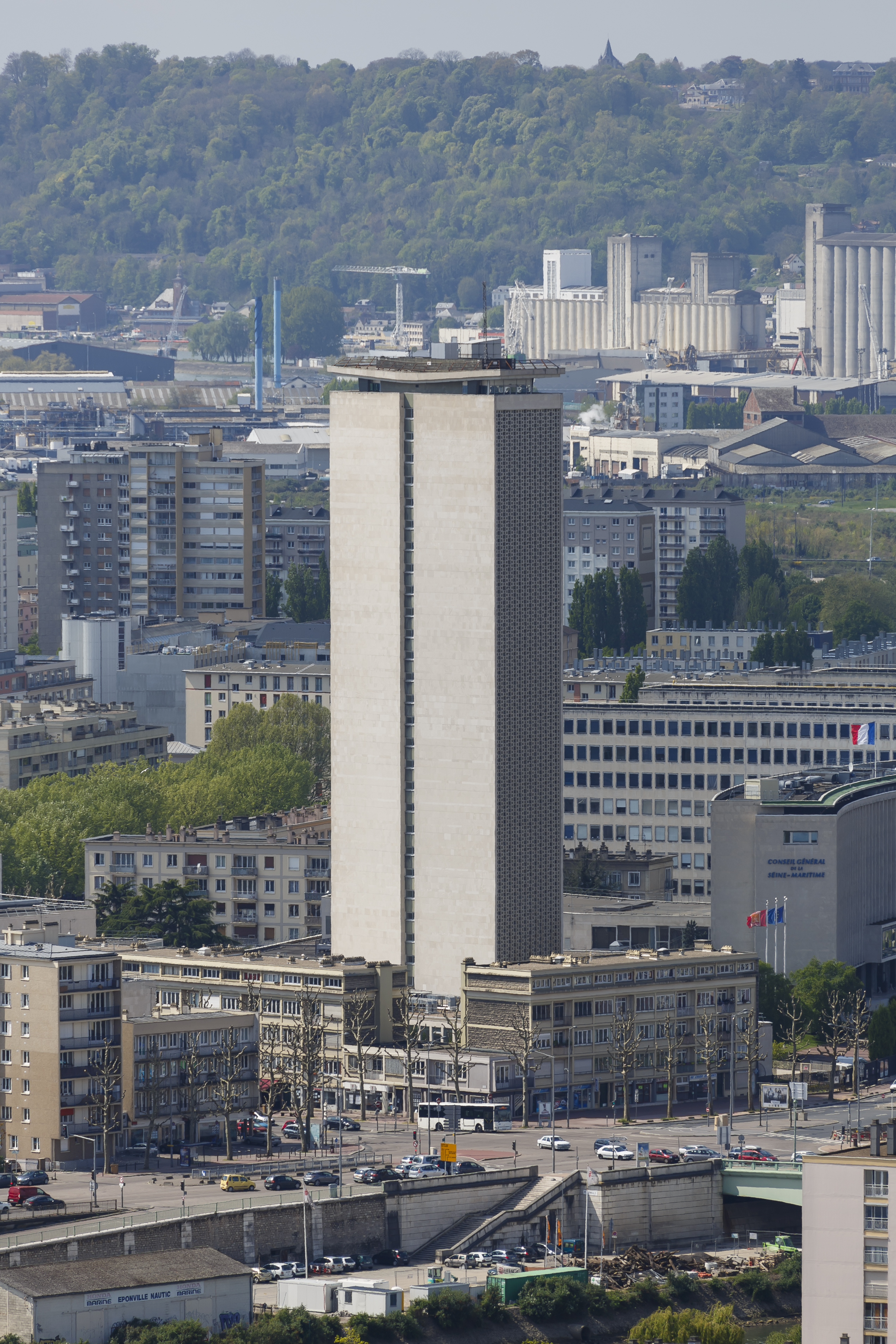 Rouen France Archives Tower-01