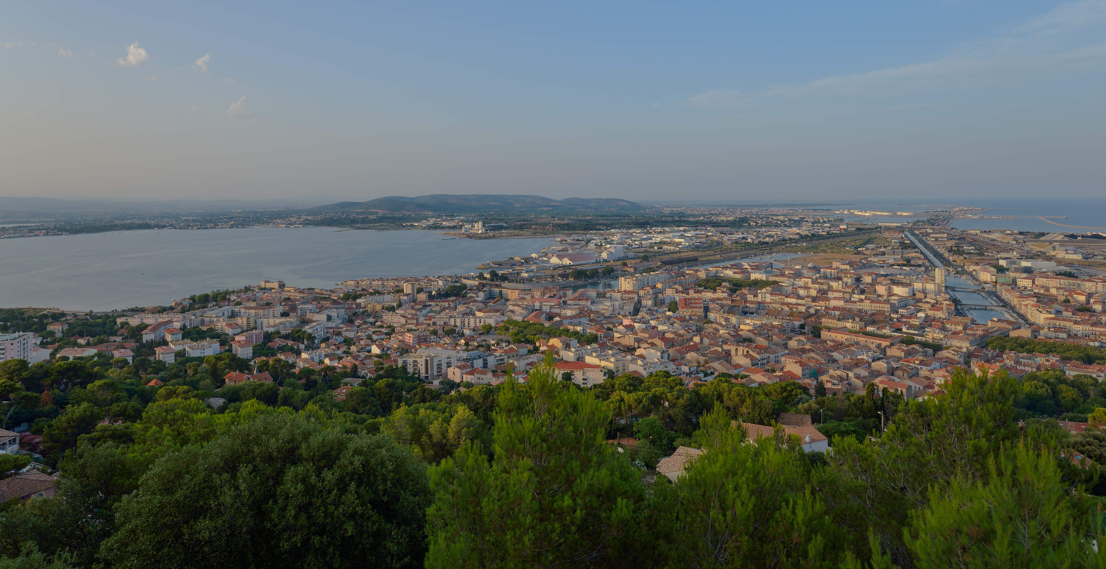 Sète from Mount Saint-Clair, Hérault 01