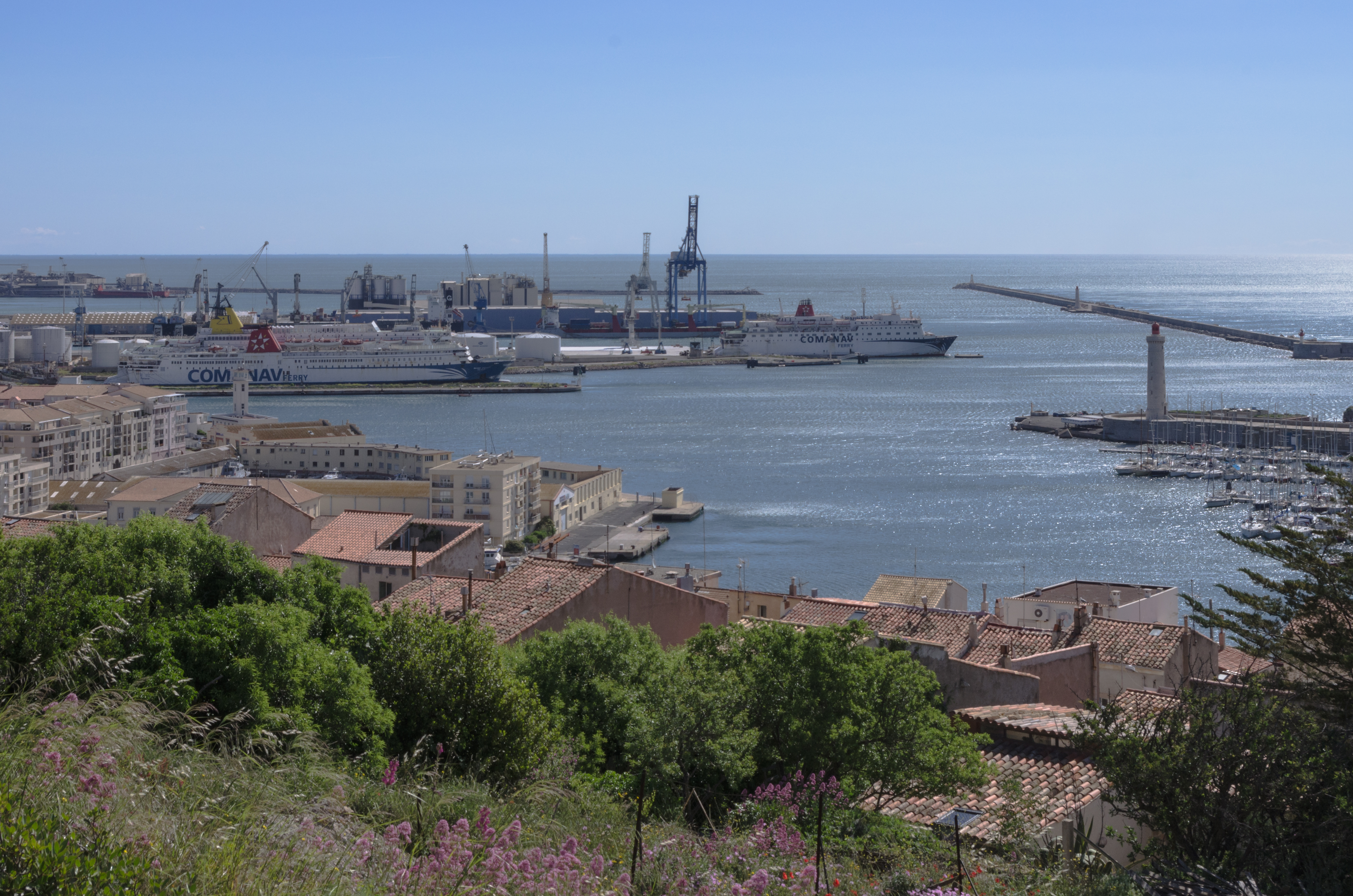 Sète from Saint-Clair 02