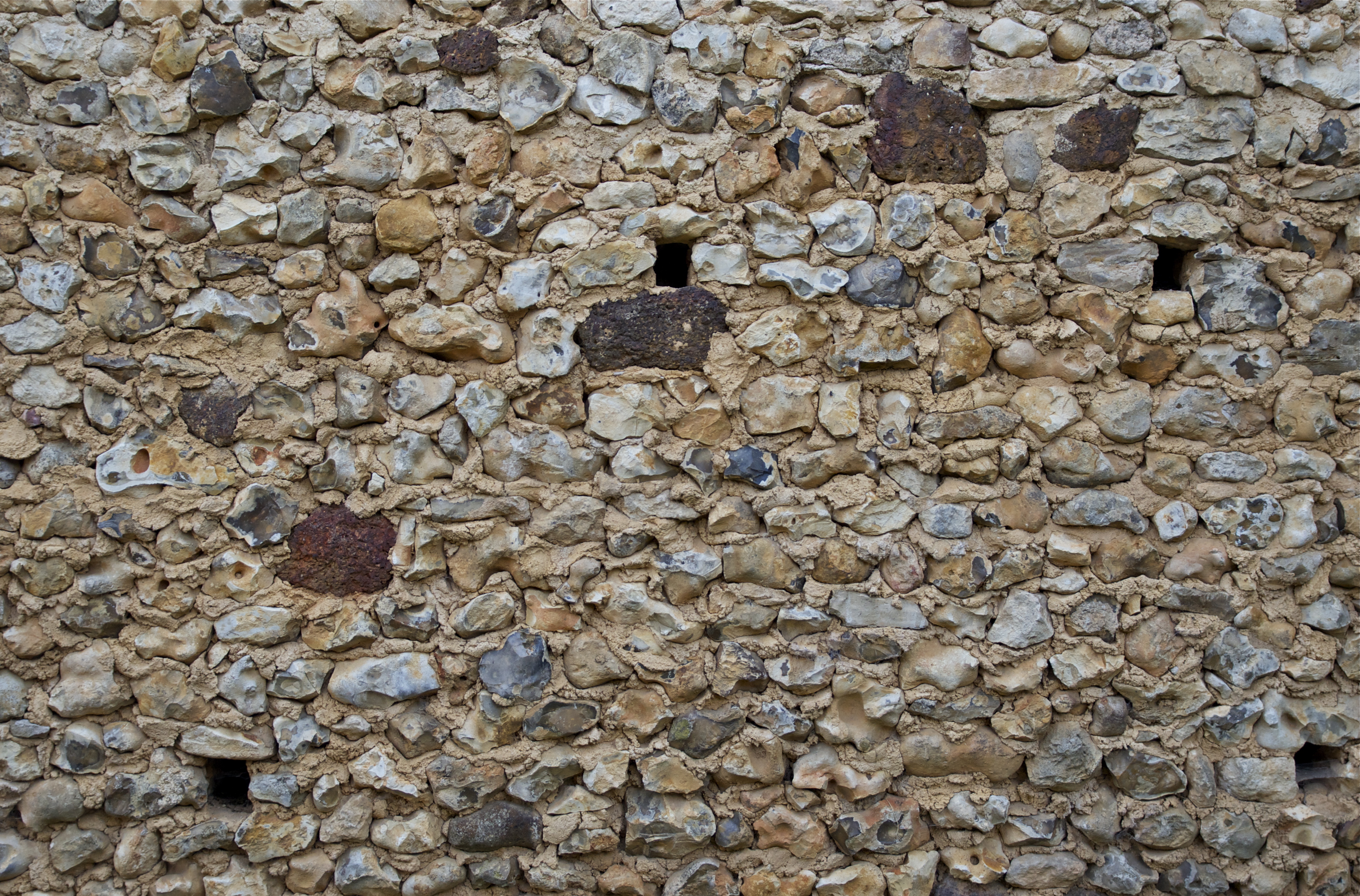 Stone wall old farm Dordogne