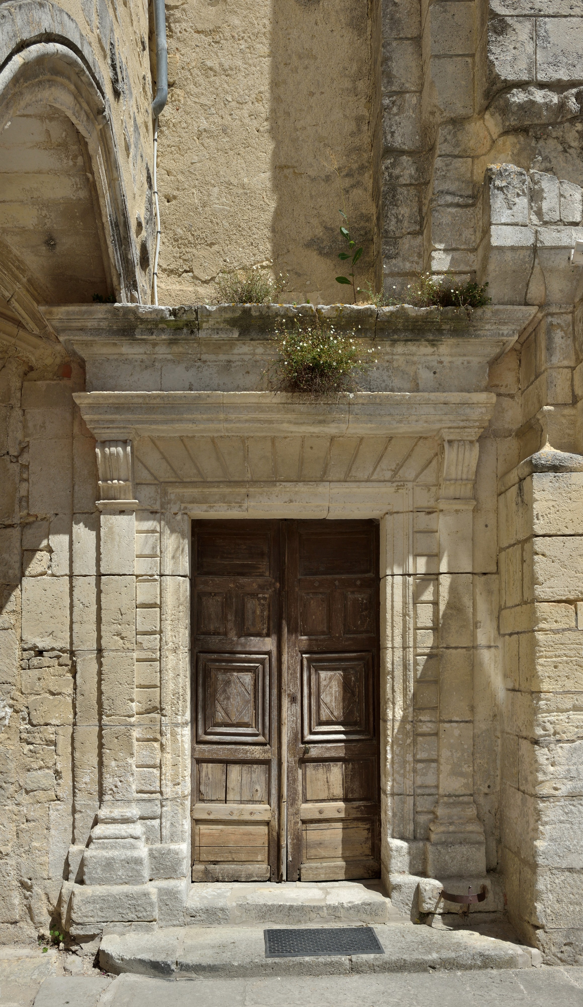 Abbaye Saint-Étienne Bassac portal