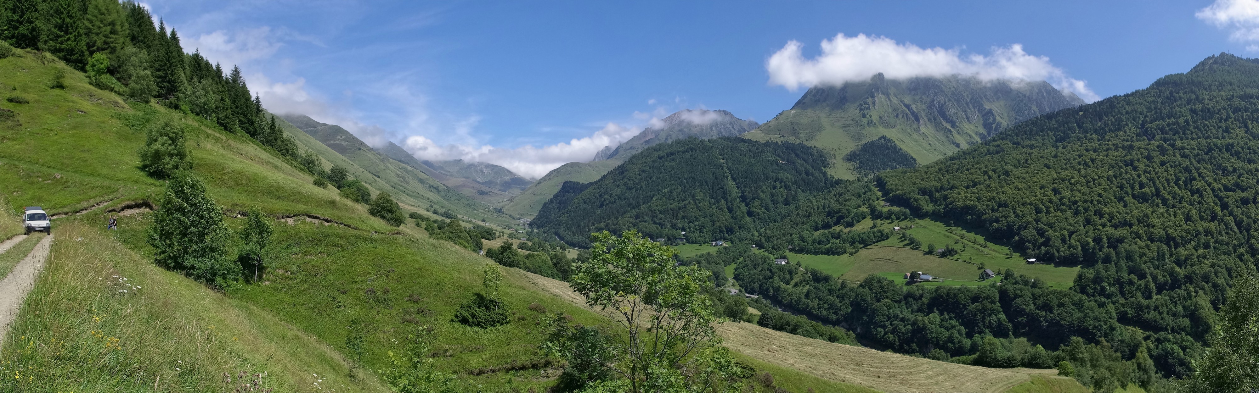 Barèges 64 Vue GR10 Tourmalet 2011
