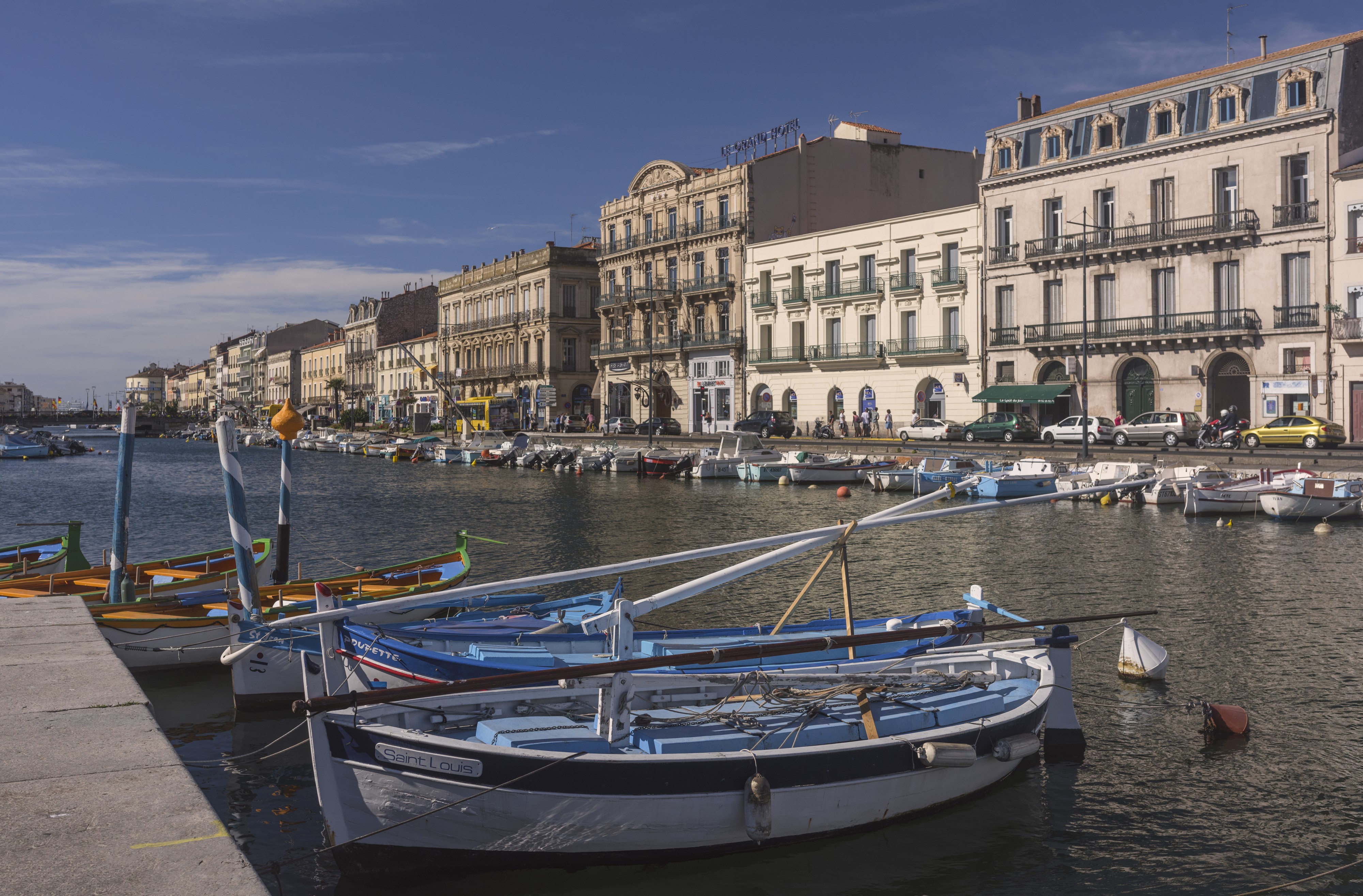 Boats in Canal de Sète cf02