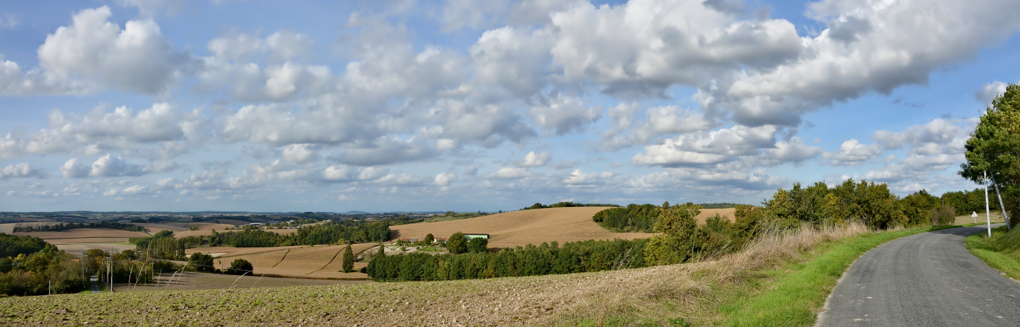 Bouteilles-Saint-Sébastien Vaumour Vue vers NNE D97 2013