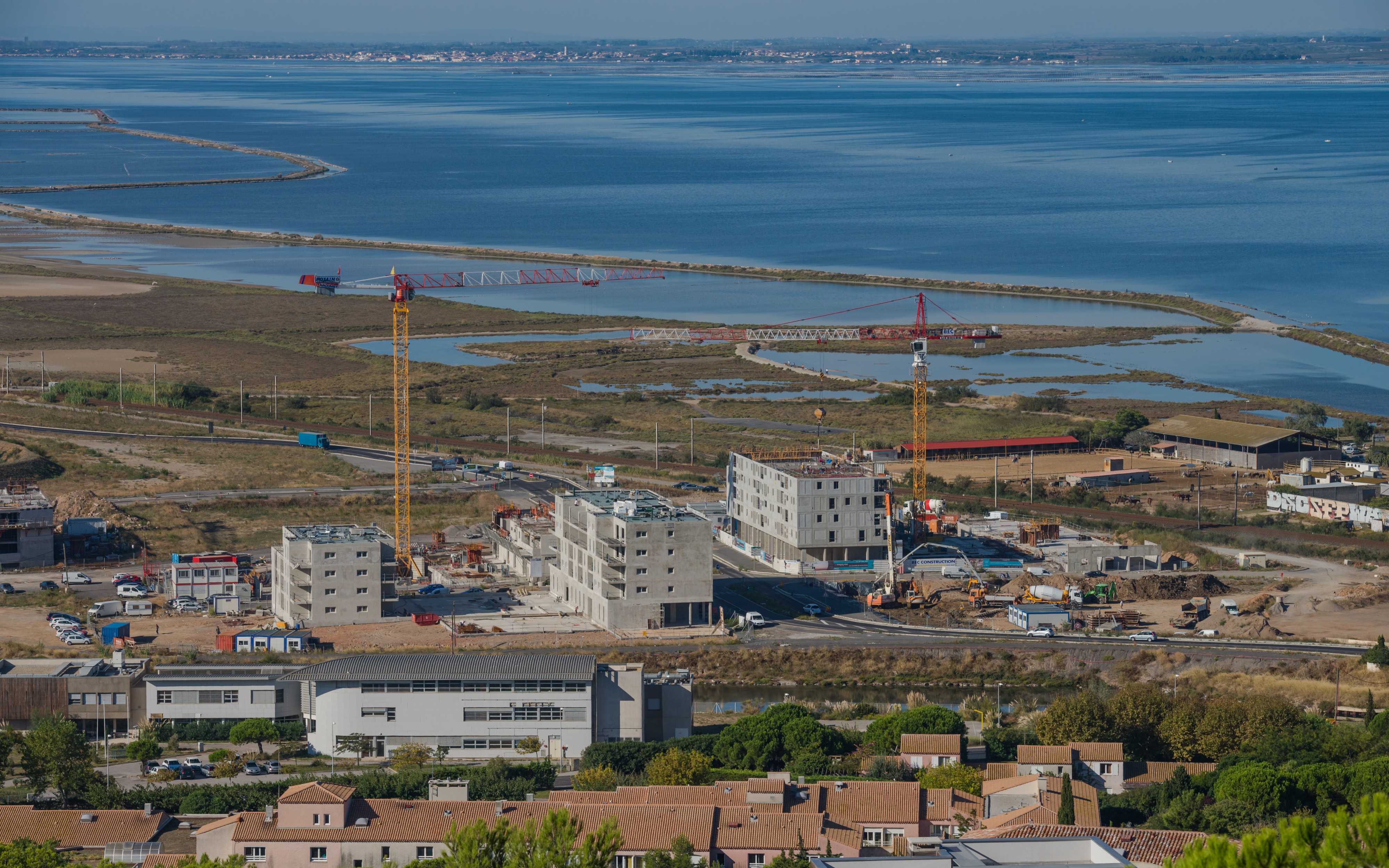 Construction in Sète, Hérault 01