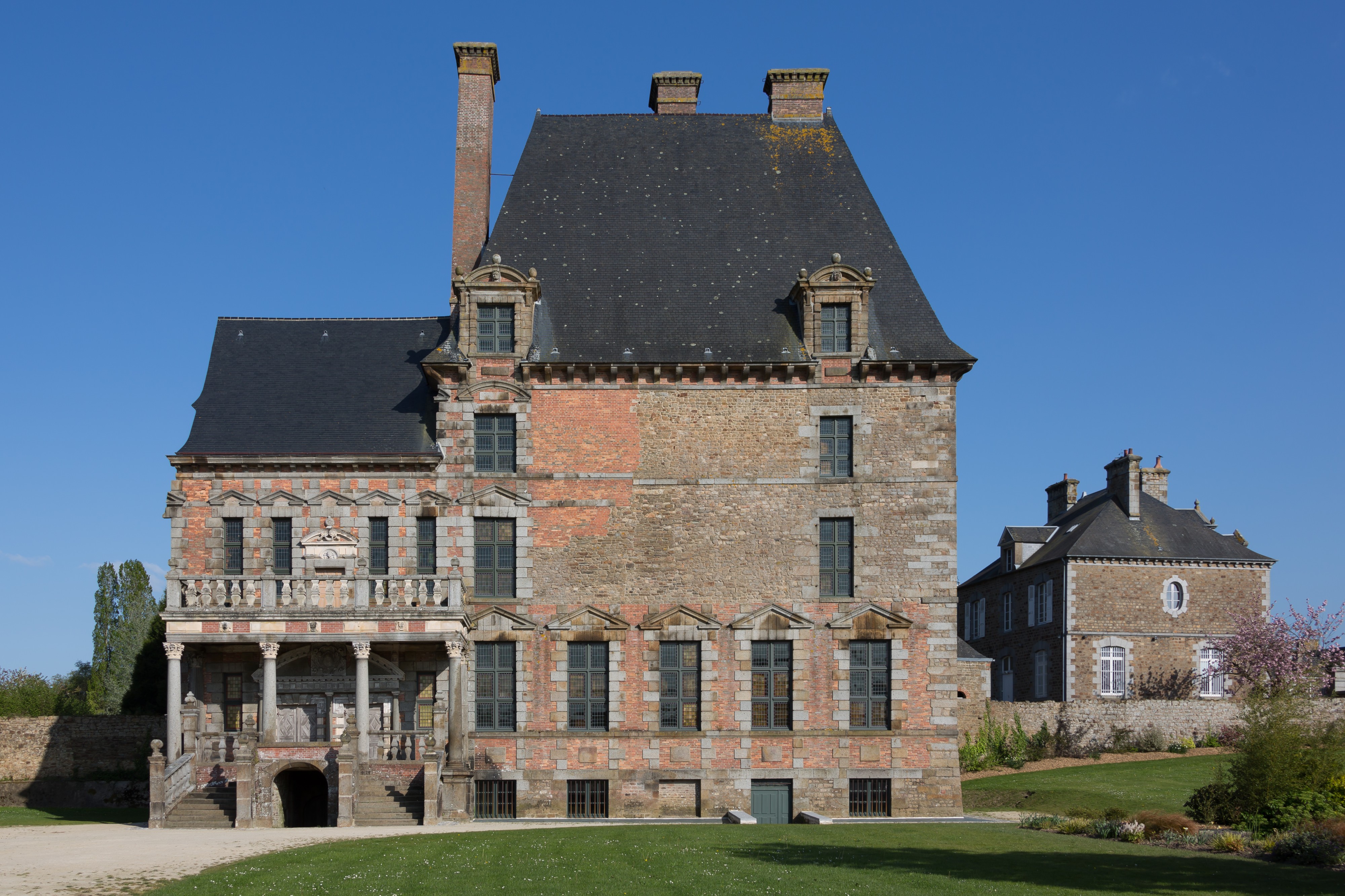 Ducey LaManche France Château-des-Montgommery-01
