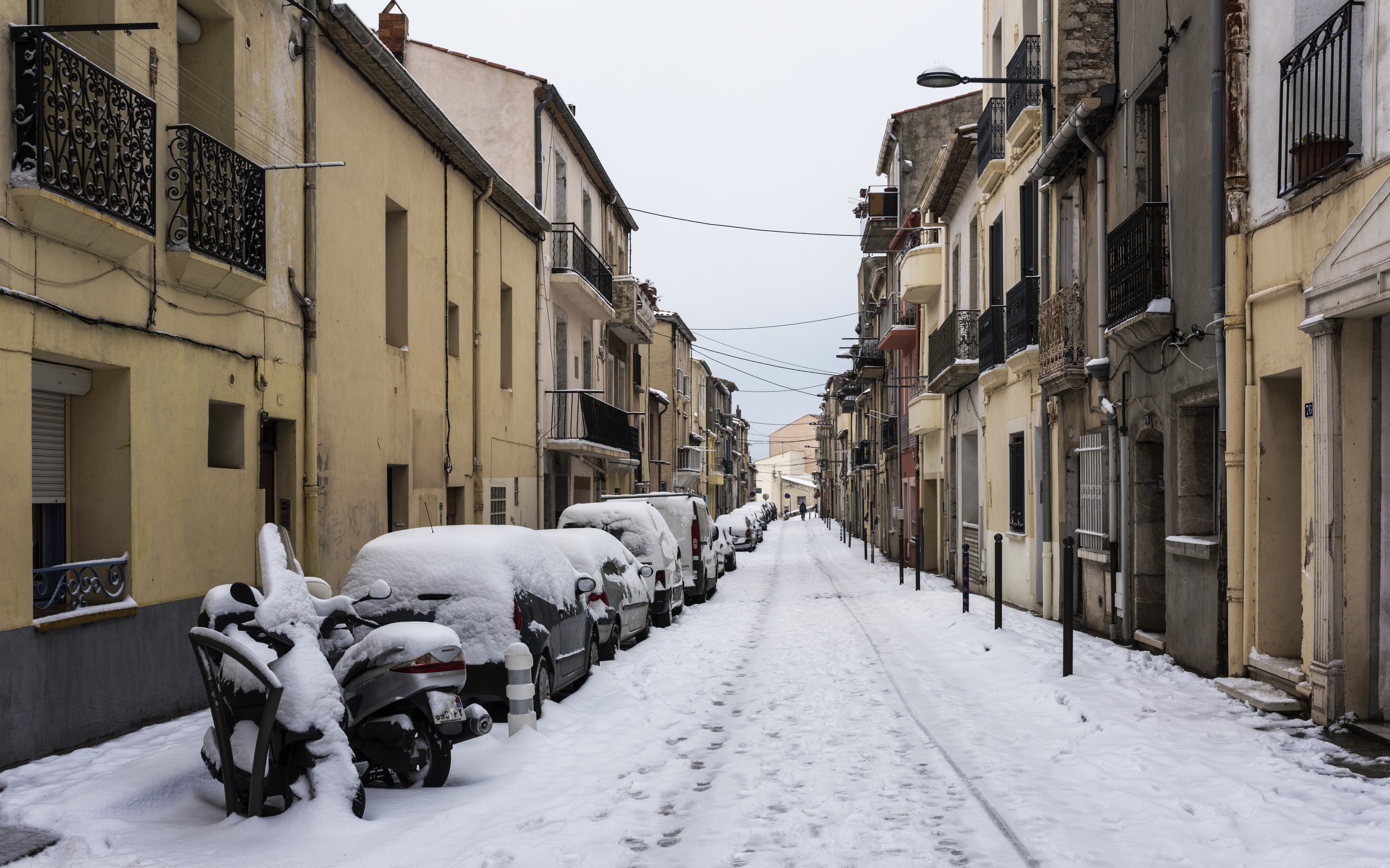 Grande Rue Haute sous la neige