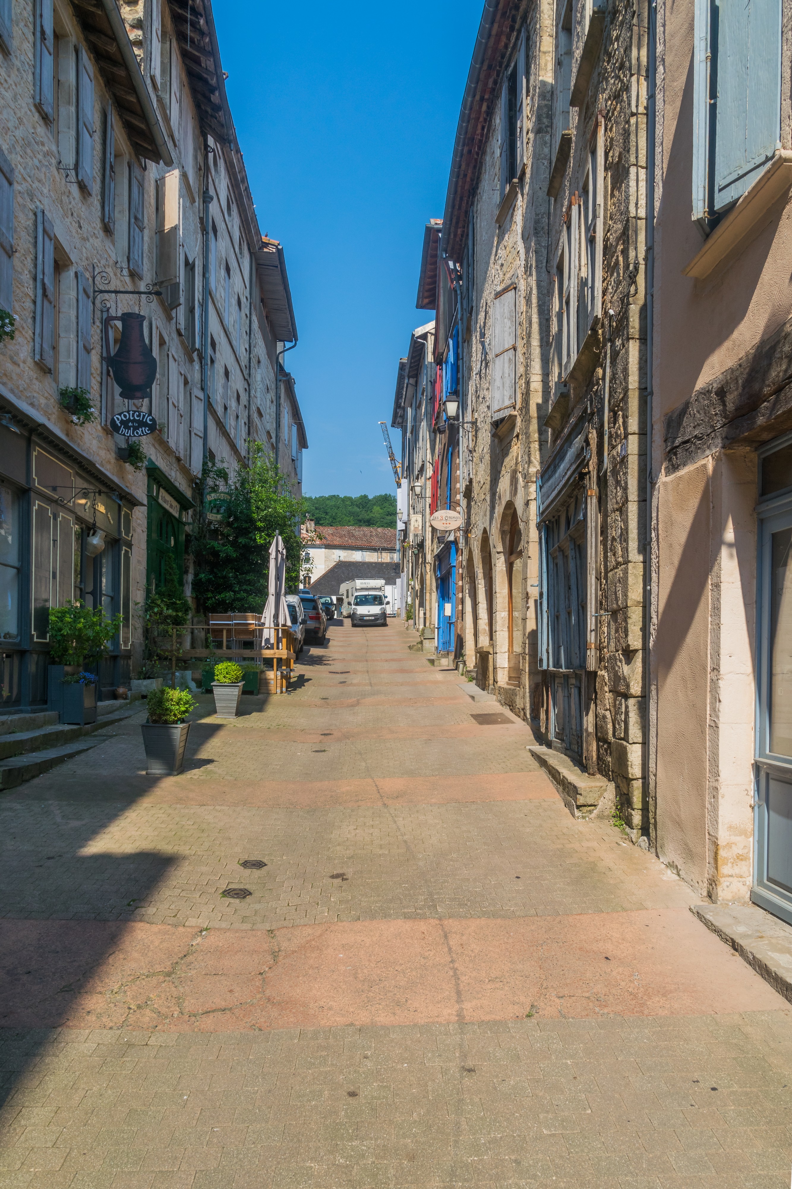 Rue Droite in Caylus
