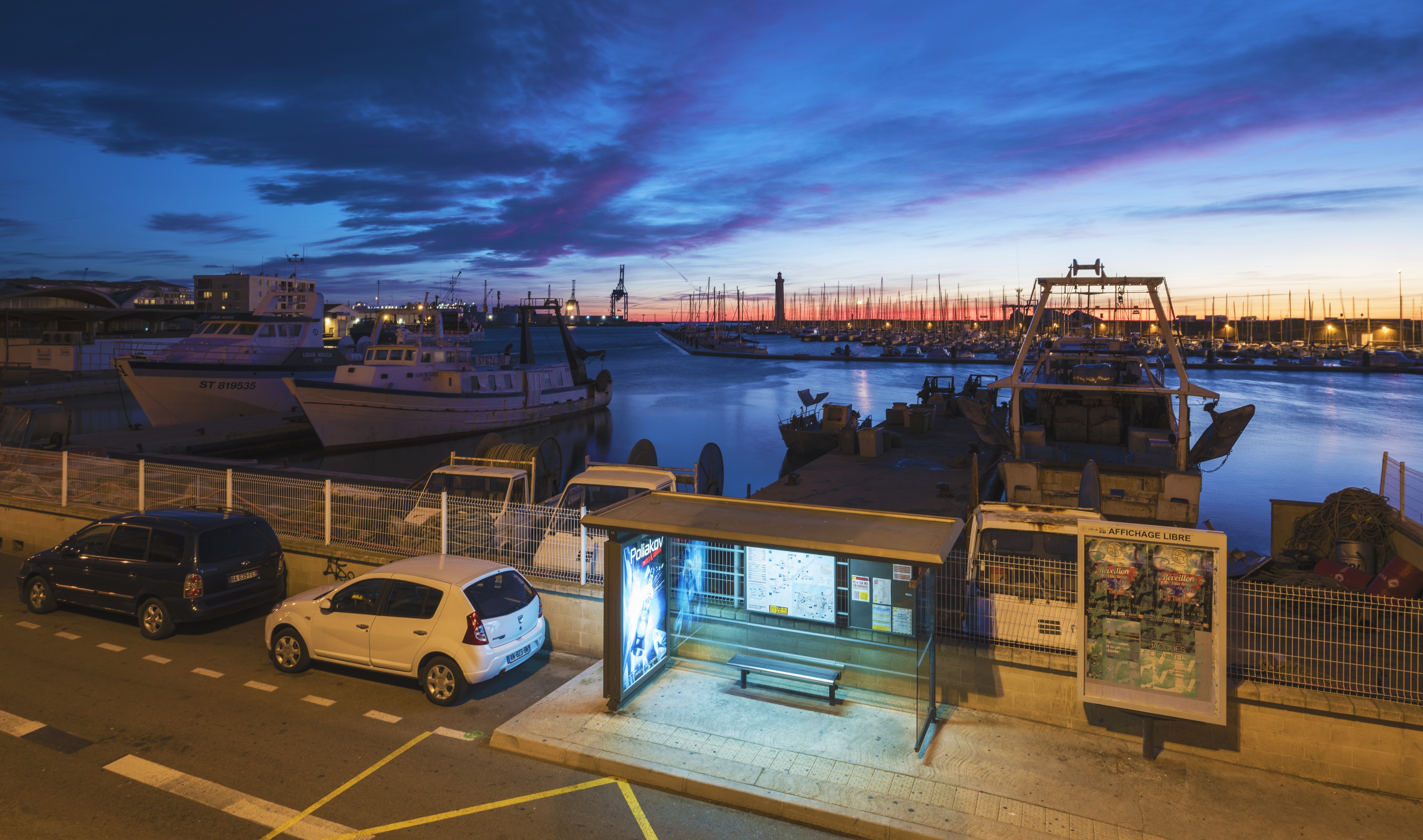 Sète Harbour Sunset 05