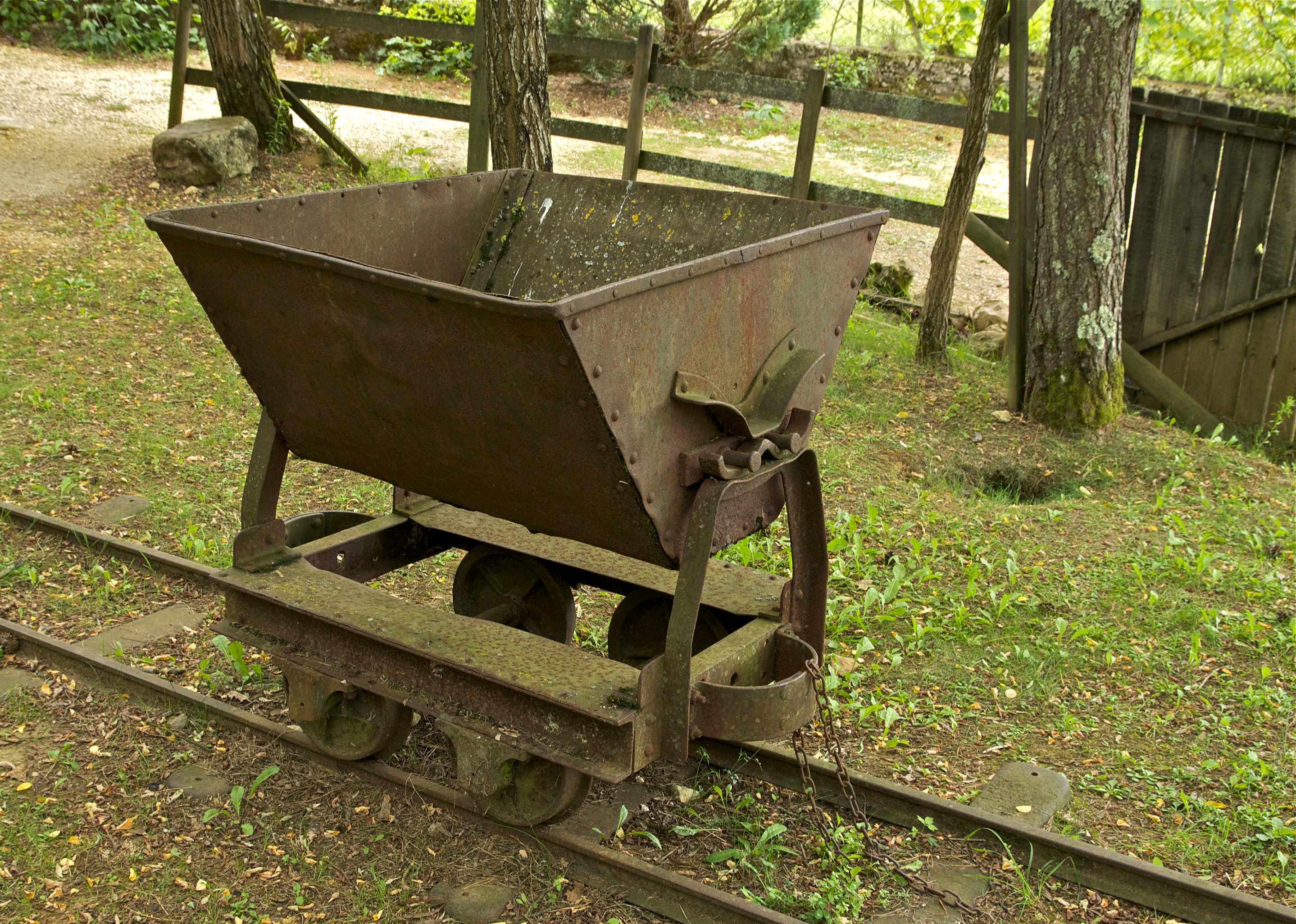 Wagonnet de mine Regourdou