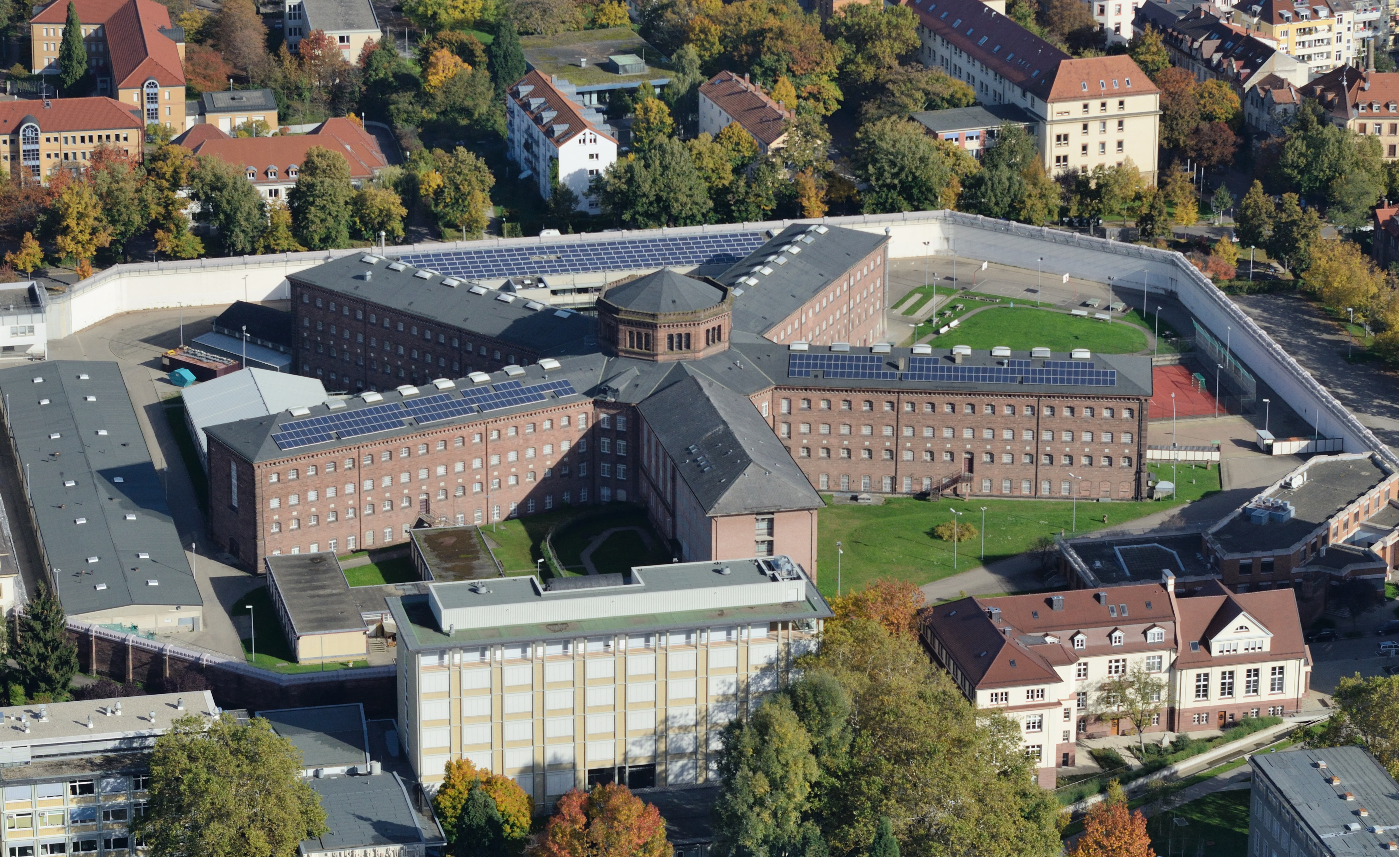 Aerial View - Freiburg im Breisgau-JVA