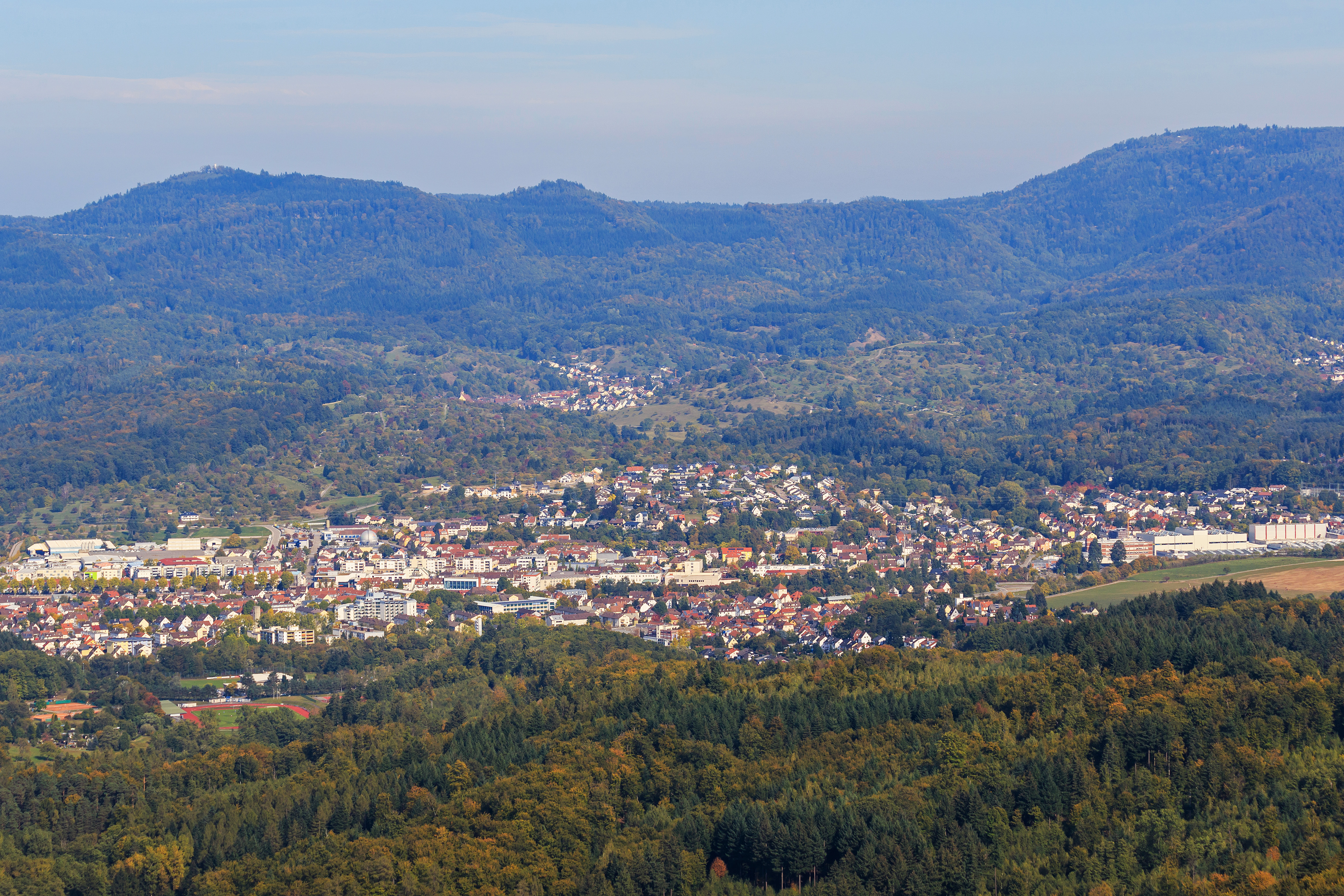 Baden-Baden 10-2015 img44 view of Gaggenau from Ebersteinburg