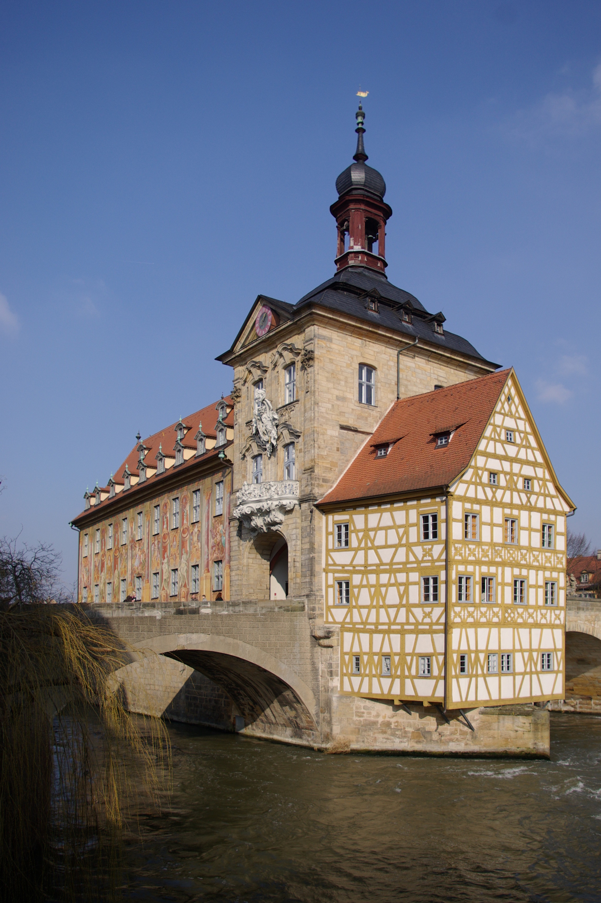 Bamberg Altes Rathaus BW 1
