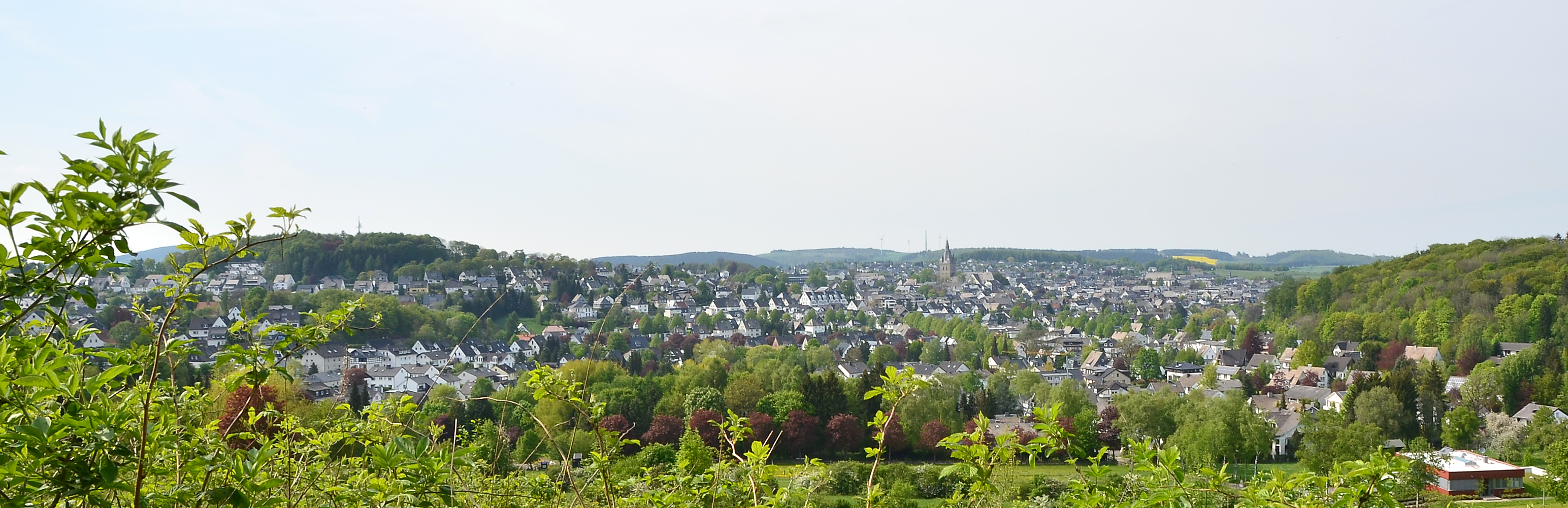 Brilon, Blick auf die Stadt von Süden
