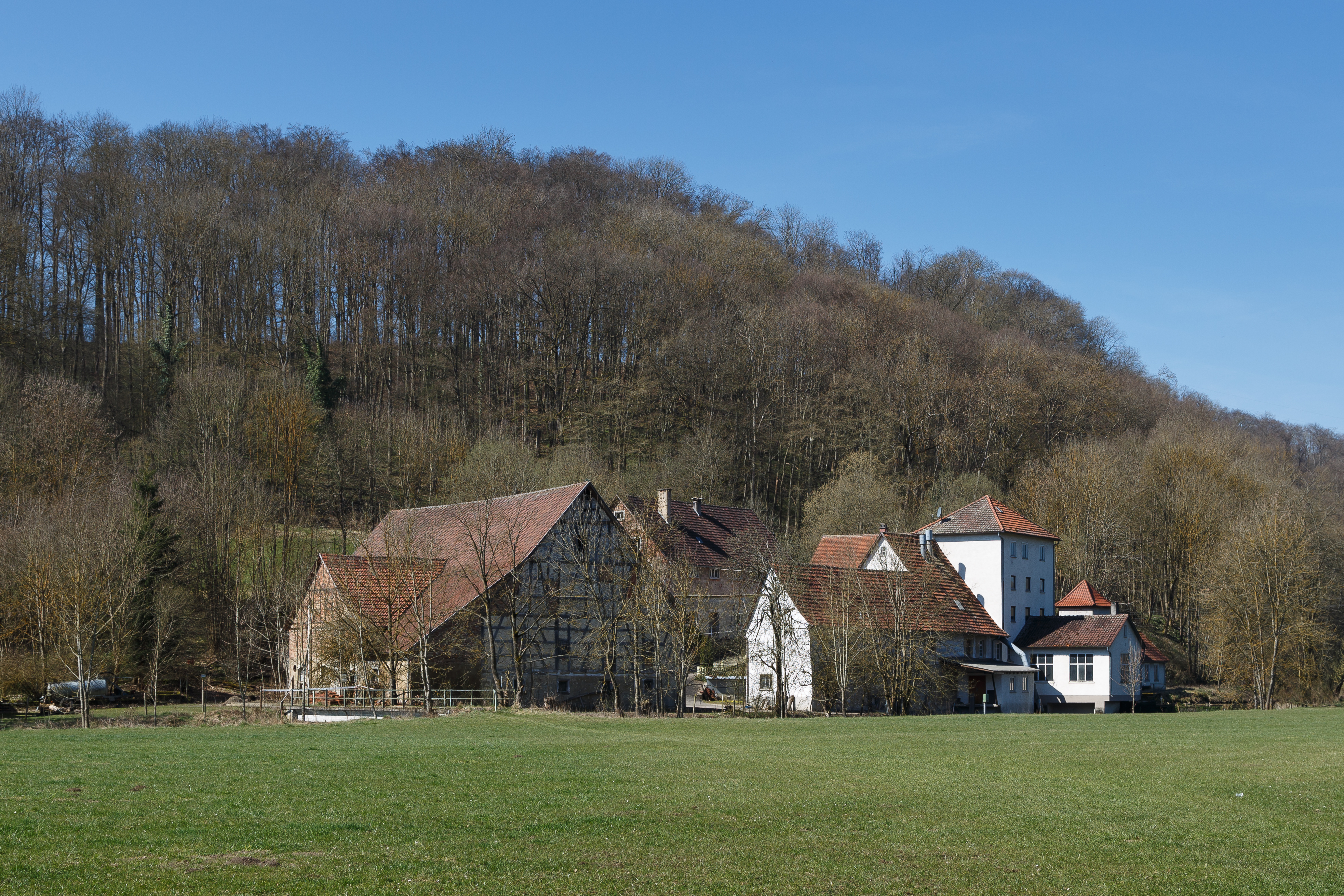 Eselsburger-Tal Herbrechtingen Baden-Württemberg Germany Bindsteinmühle-01