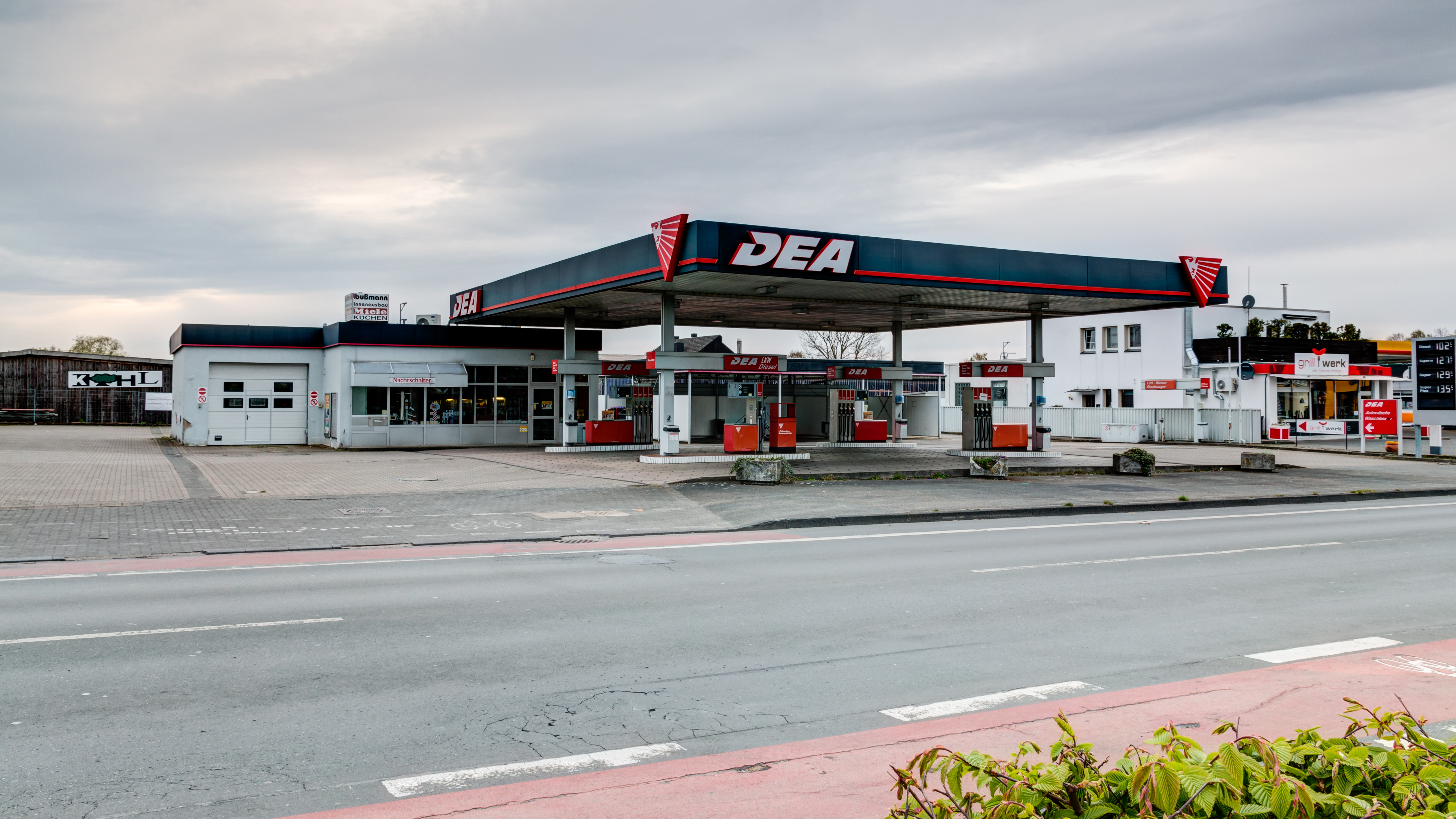 Haltern am See, DEA-Tankstelle -- 2016 -- 1975-81