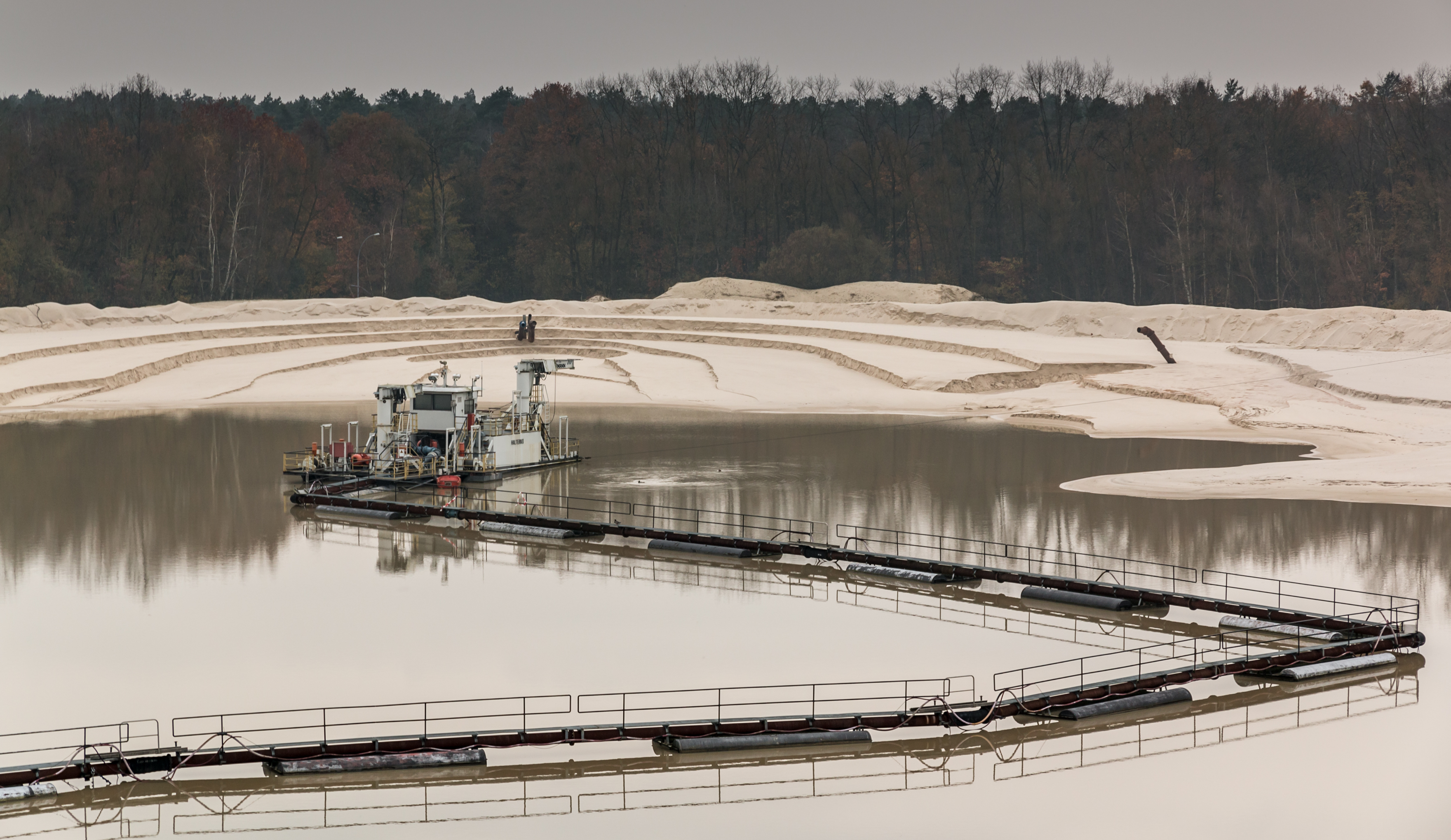 Haltern am See, Sythen, Quarzwerke, Silbersee -- 2014 -- 4150