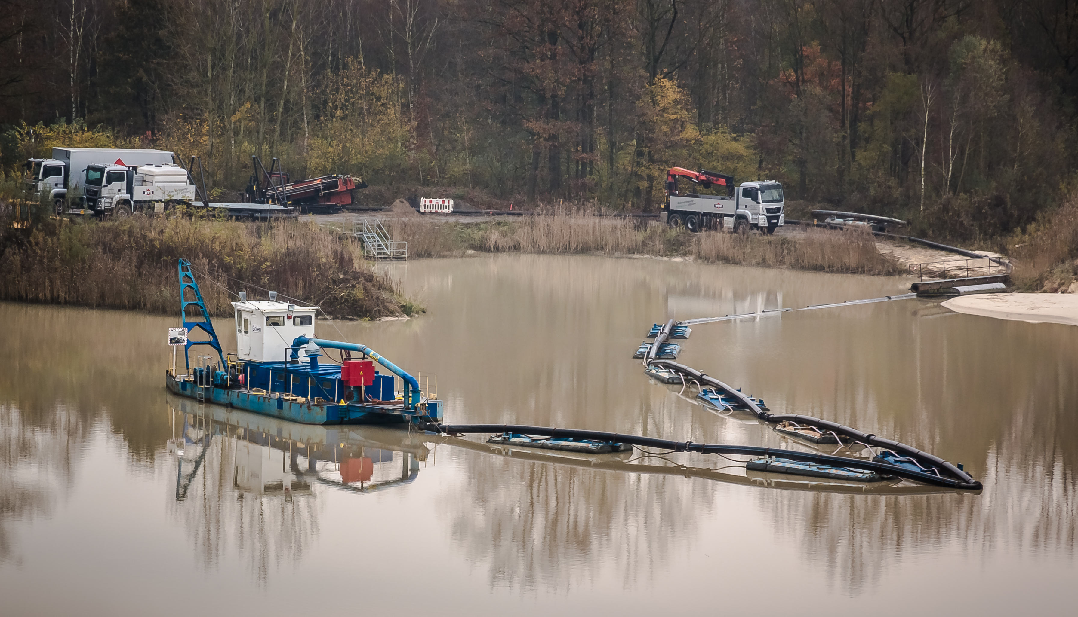 Haltern am See, Sythen, Quarzwerke, Silbersee -- 2014 -- 4153