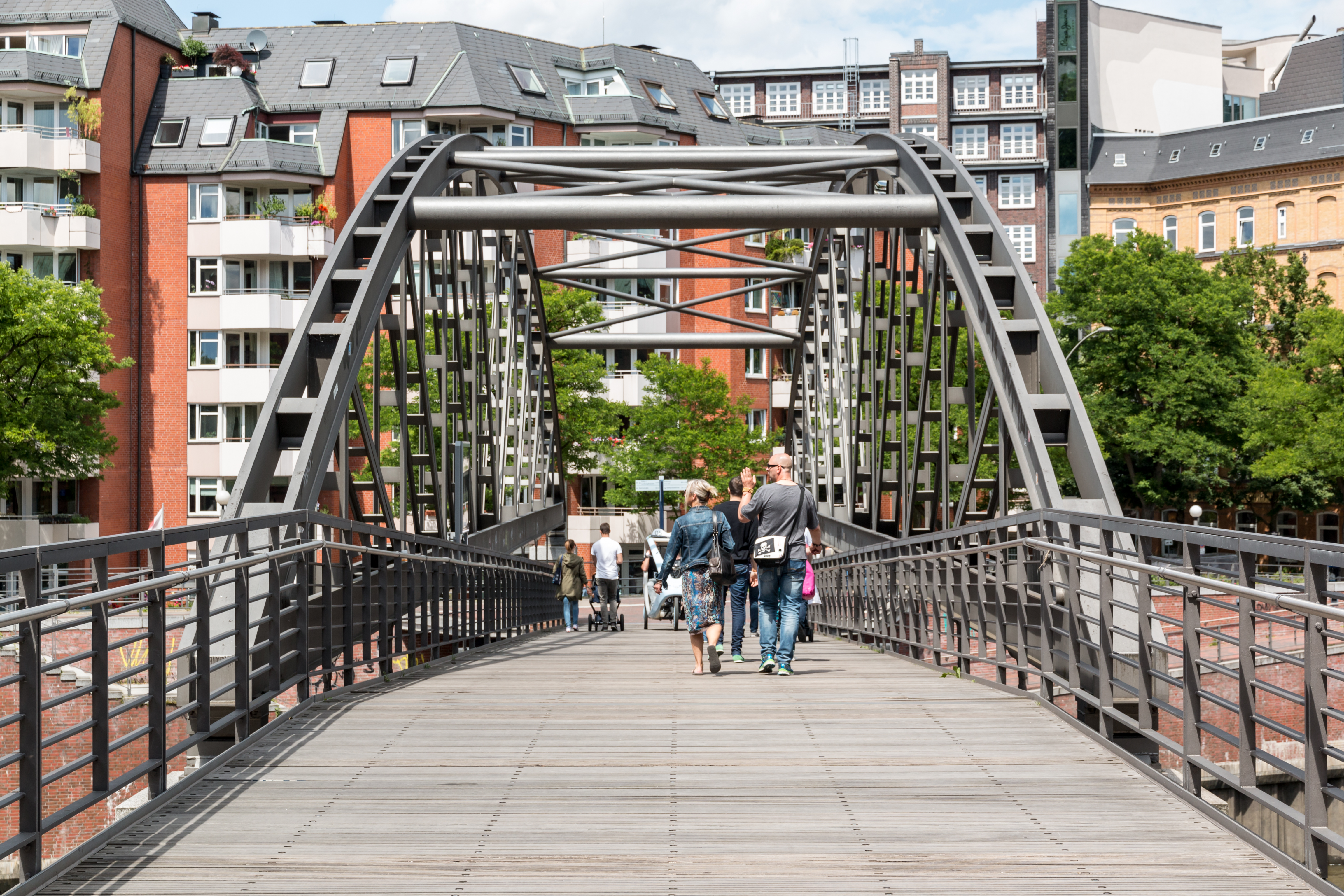 Hamburg, Speicherstadt, Kibbelstegbrücke -- 2016 -- 3007