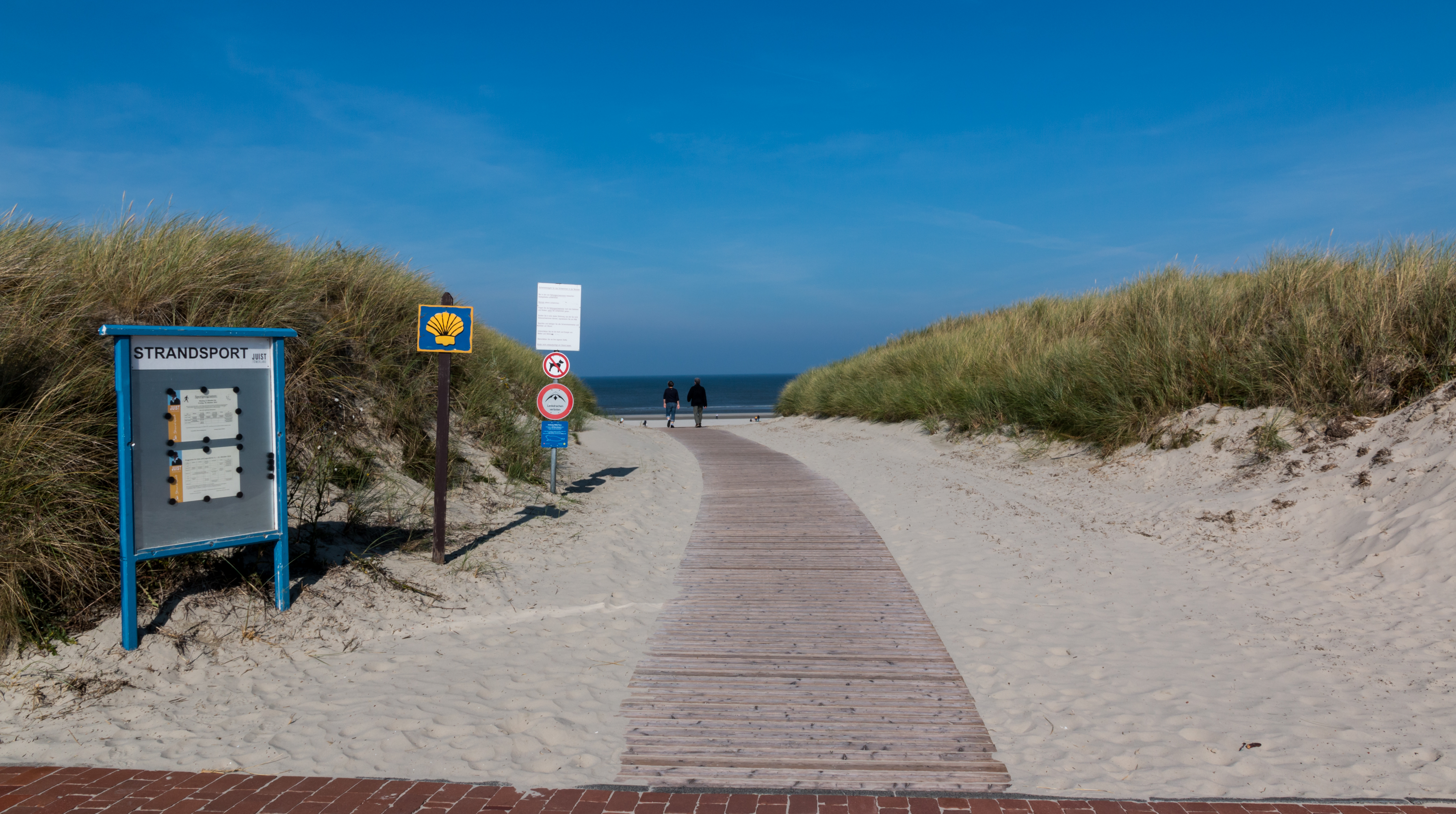Juist, Strandzugang -- 2014 -- 3603