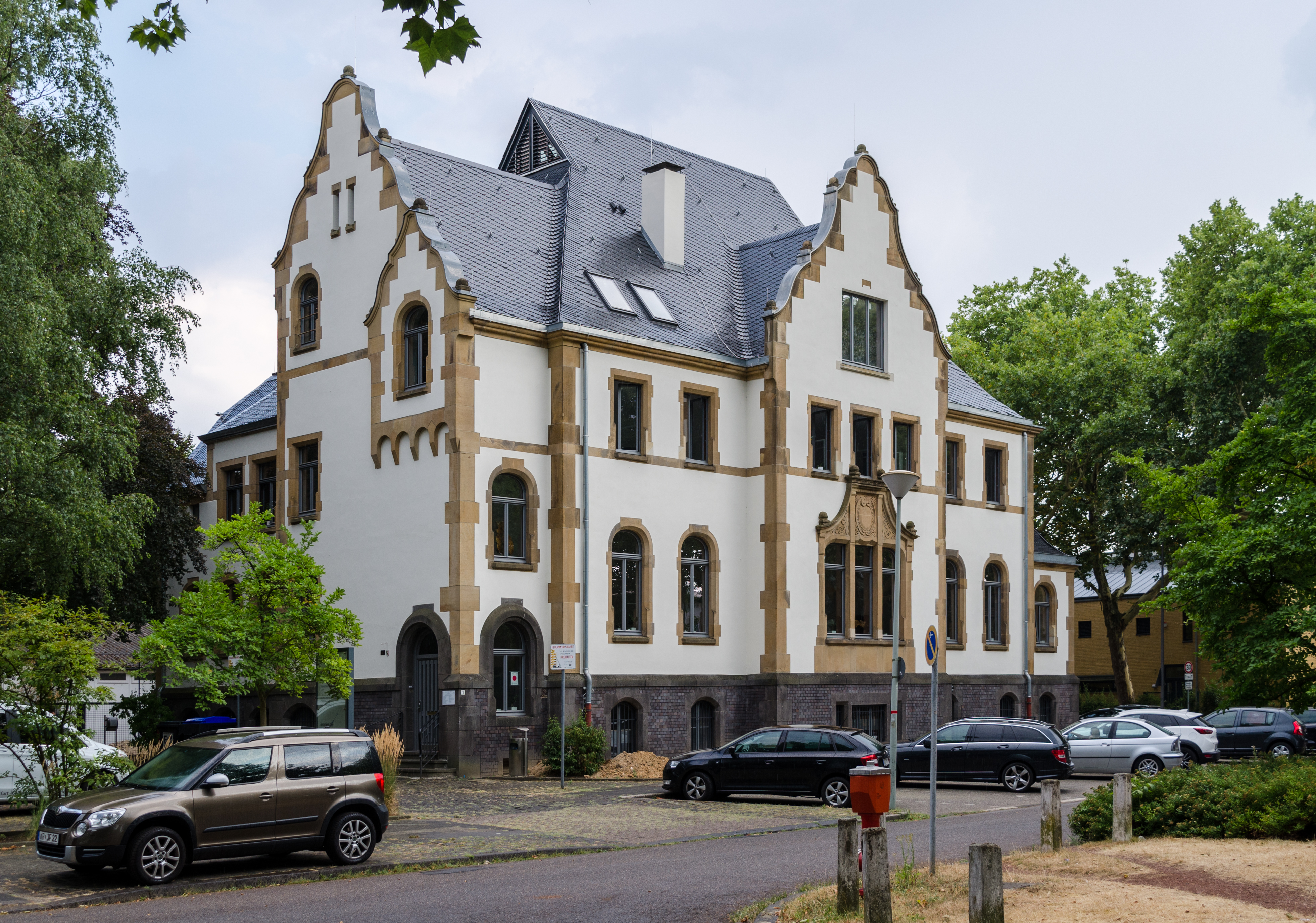Krefeld, Husarenkaserne, Offizierskasino, 2018-07 CN-03