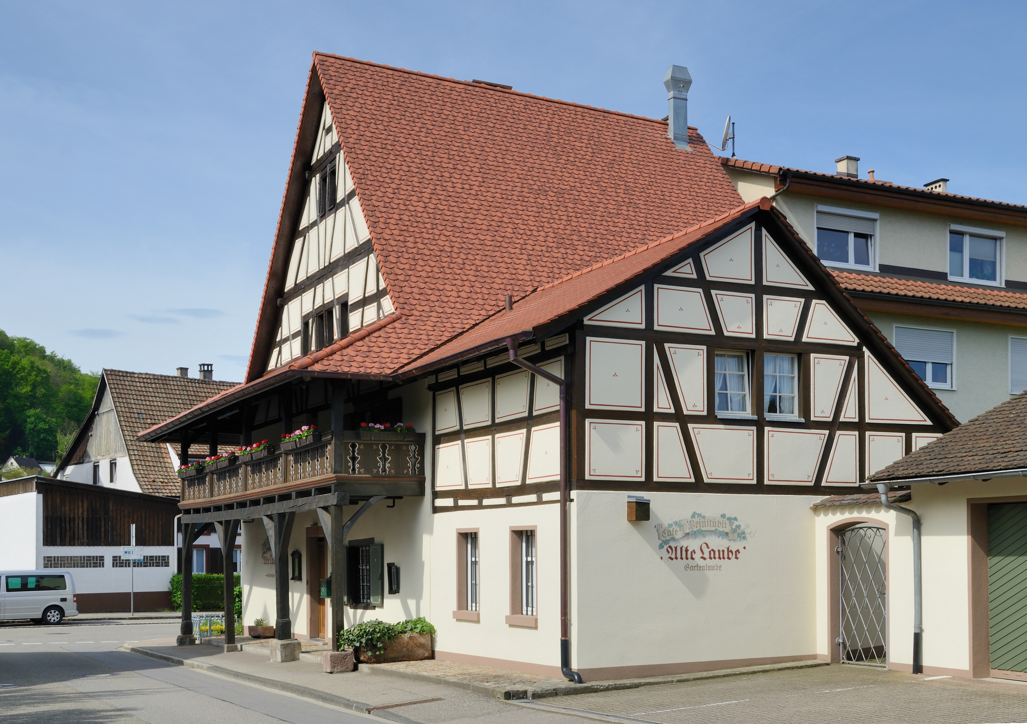 Lörrach-Brombach - Alte Laube2