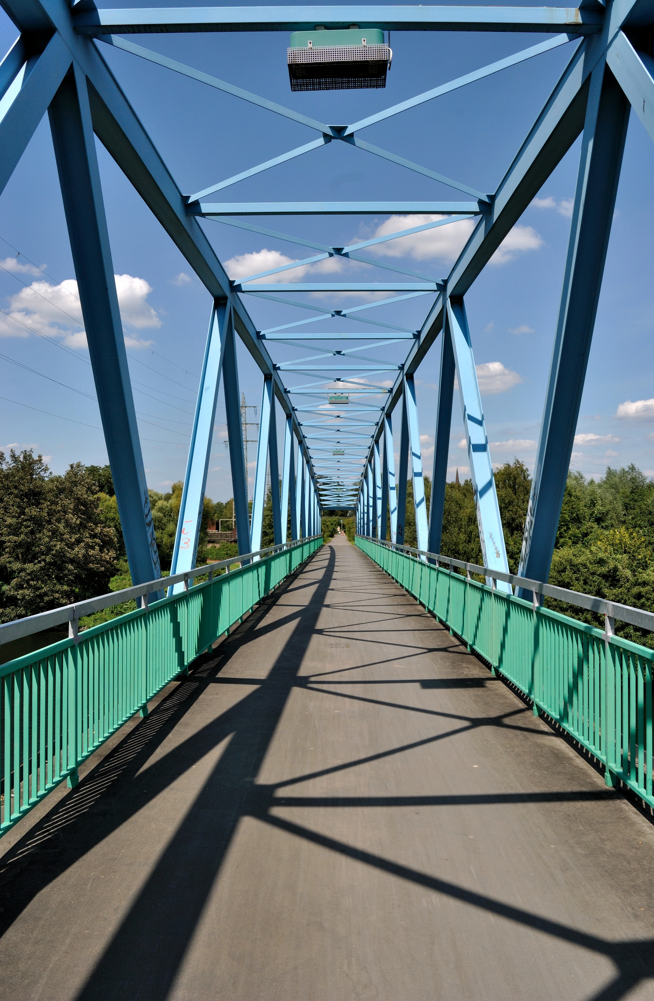 Mülheim an der Ruhr, Blaue Brücke, 2011-08 CN-02