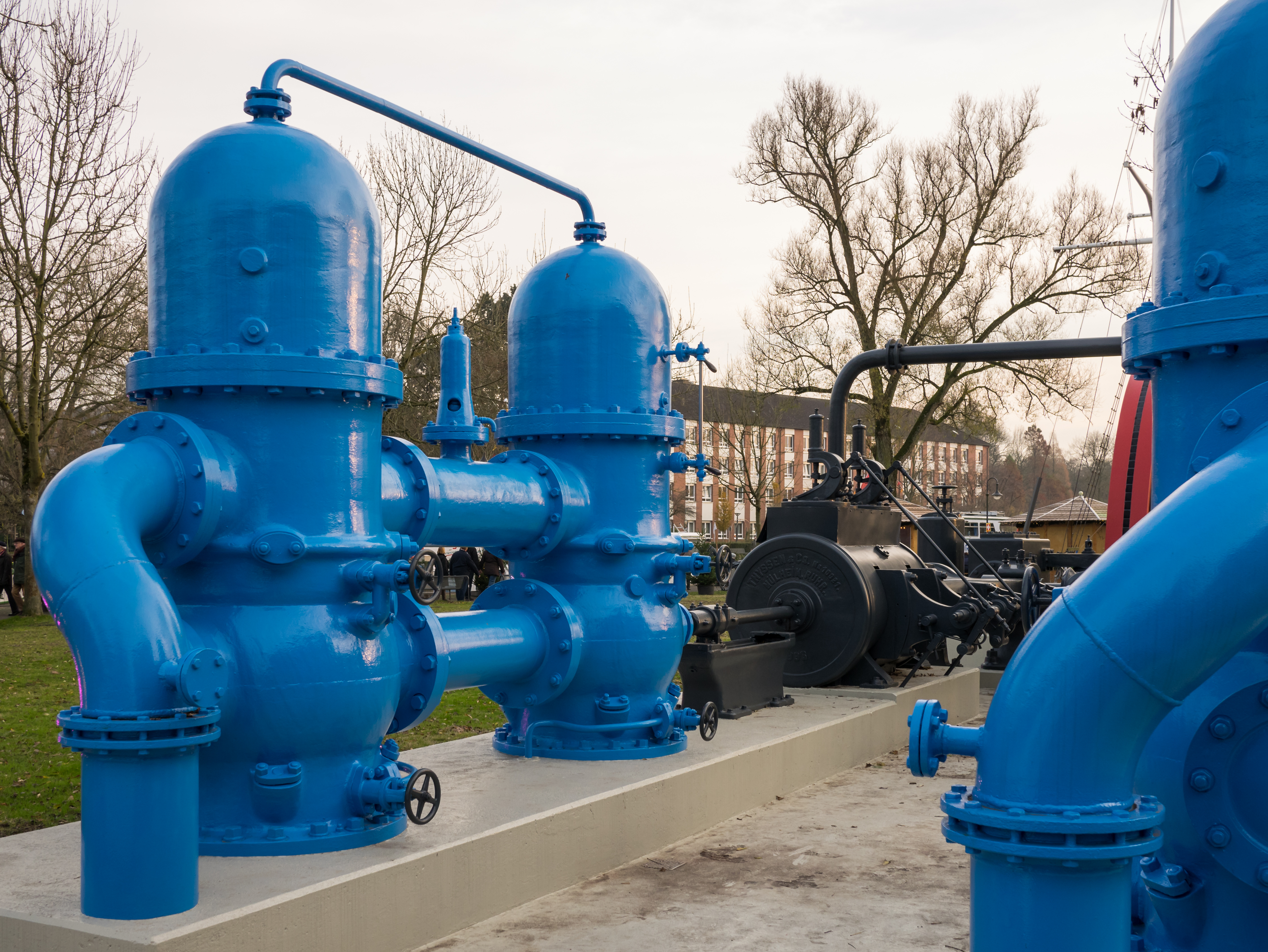 Mülheim Ruhr - Verbunddampfmaschine Wasserkraftwerk Kahlenberg 02