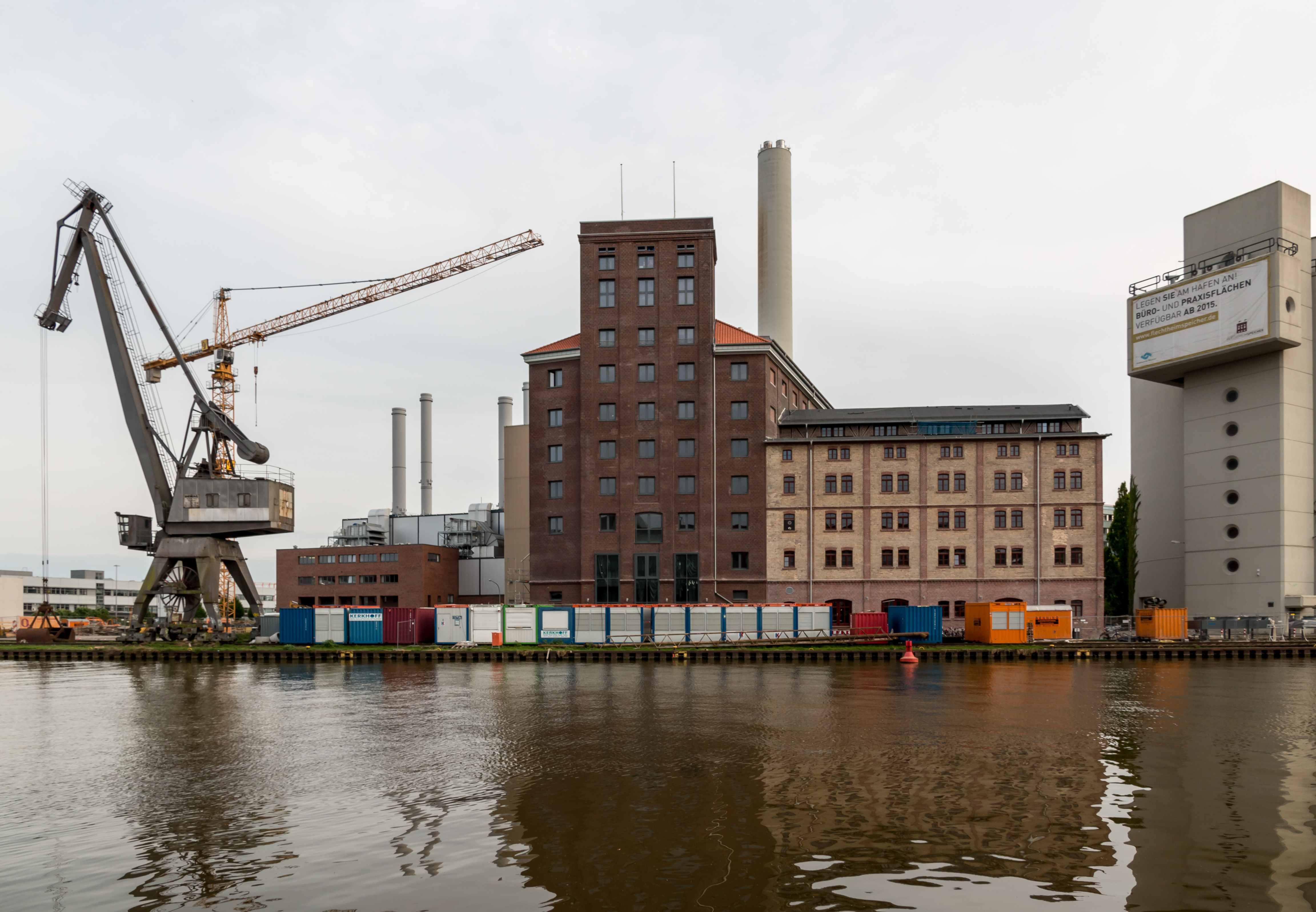 Münster, Kran und Flechtheimspeicher -- 2015 -- 5949