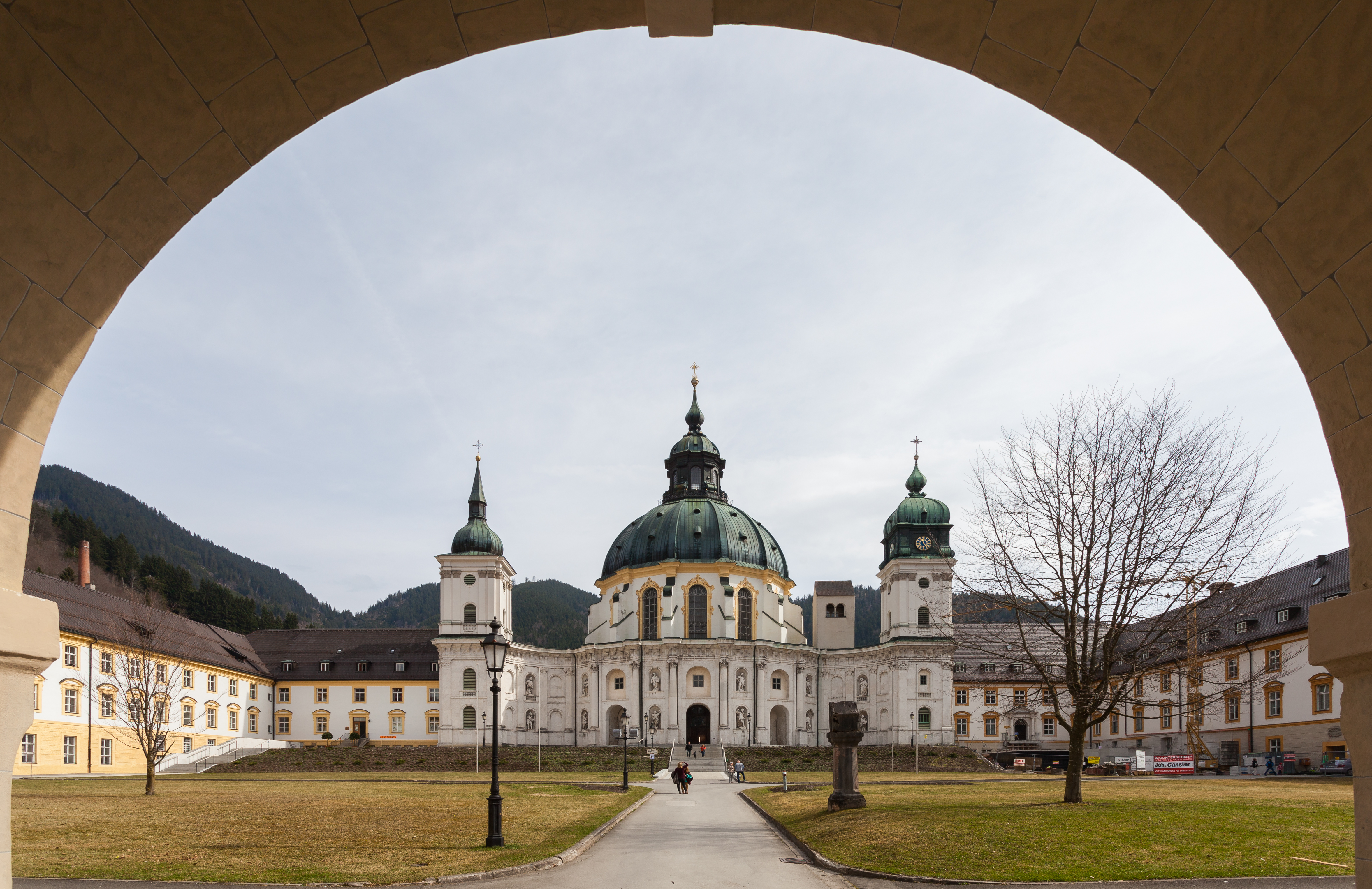 Monasterio de Ettal, Baviera, Alemania, 2014-03-22, DD 07