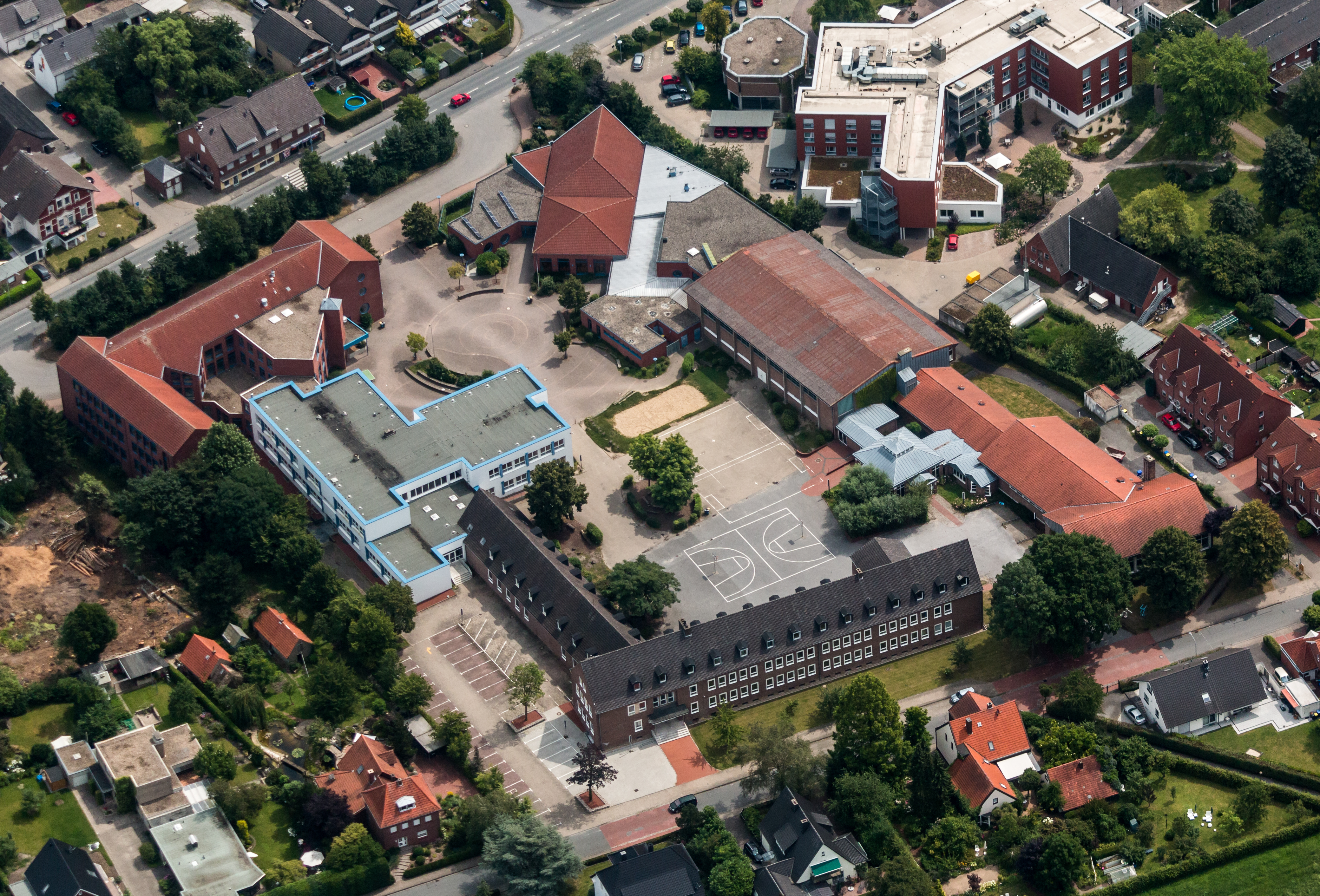 Nordwalde, Kardinal-von-Galen-Gesamtschule -- 2014 -- 2563 -- Ausschnitt