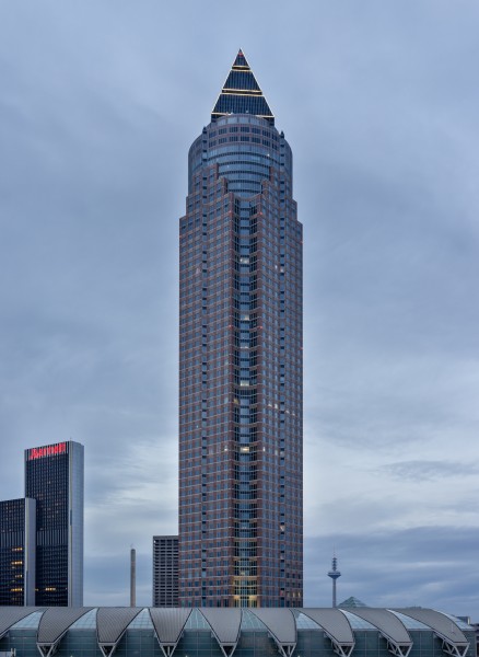 01-01-2014 - Messeturm - trade fair tower - Frankfurt- Germany - 03