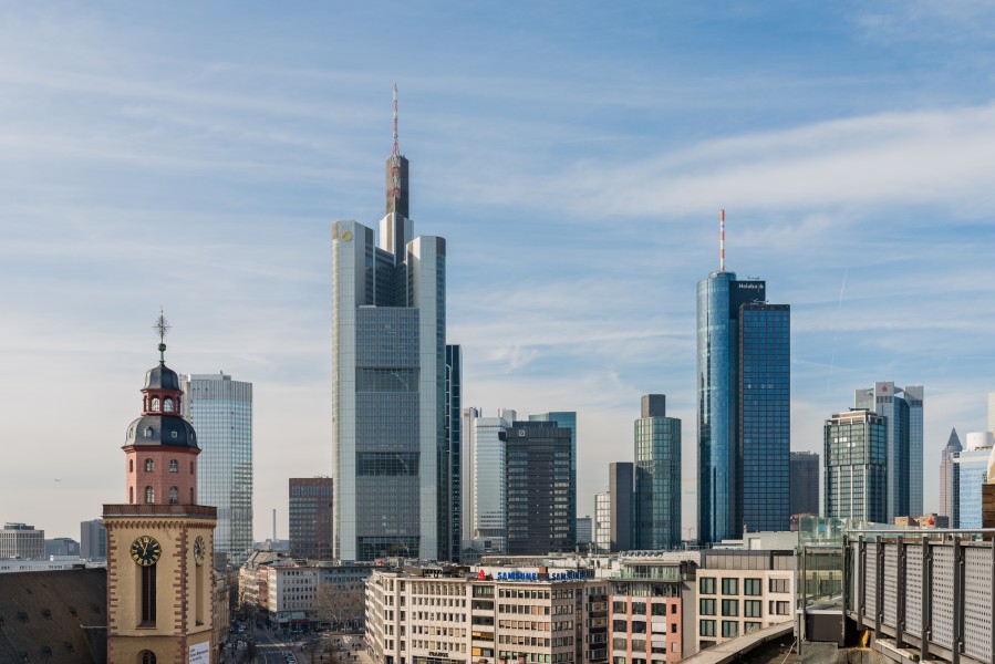 2015-03-04 Skyline Frankfurt Main Hesse Germany