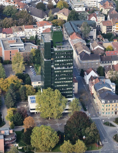 Aerial view - Lörrach - Rathaus1