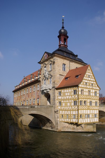 Bamberg Altes Rathaus BW 1