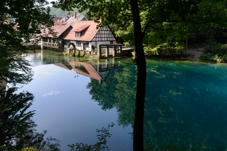 Blaubeuren Blautopf Hammermühle 01