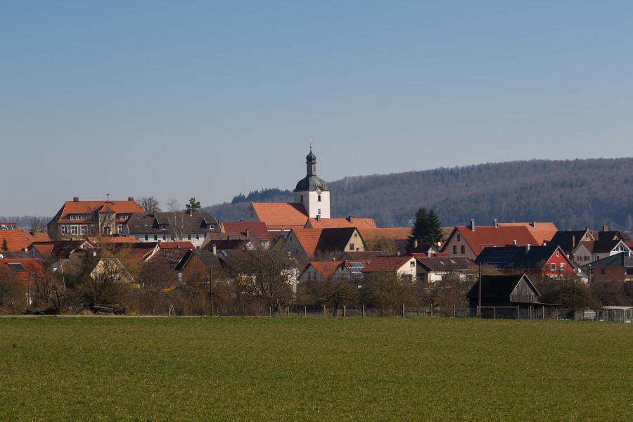 Bolheim Baden-Württemberg Germany-Village-view-from south-01