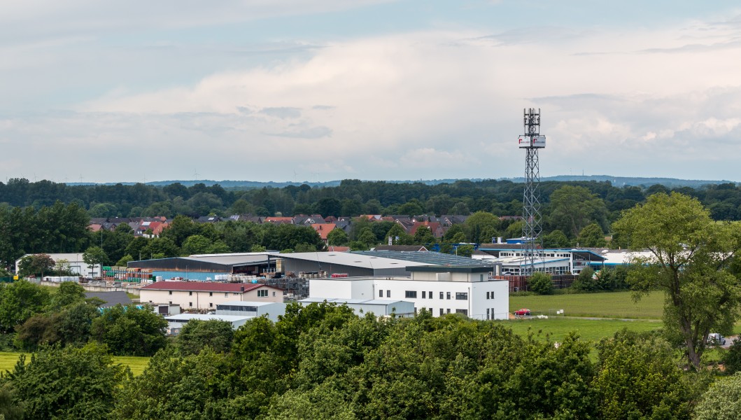 Dülmen, Industriegebiet Linnertstraße -- 2015 -- 6422