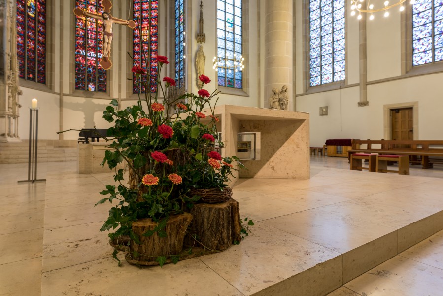 Dülmen, St.-Viktor-Kirche, Innenansicht -- 2018 -- 0660