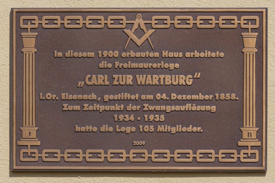 Eisenach Germany Goethestrasse-25 Former-Freemason-Lodge-02
