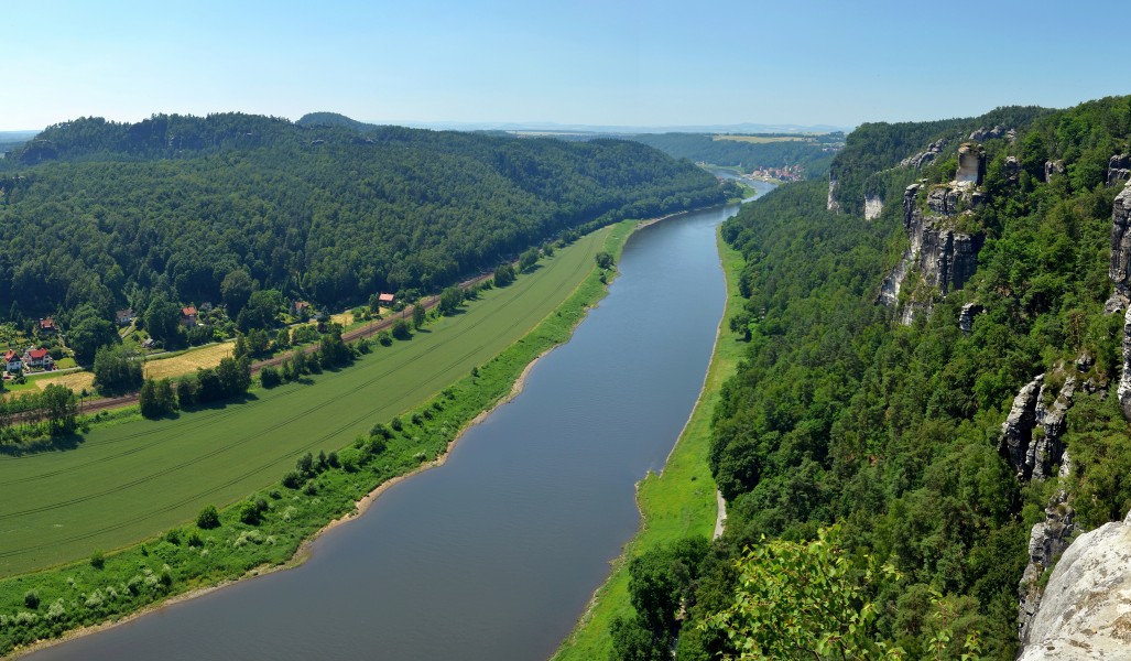 Elbe in Saxon Switzerland