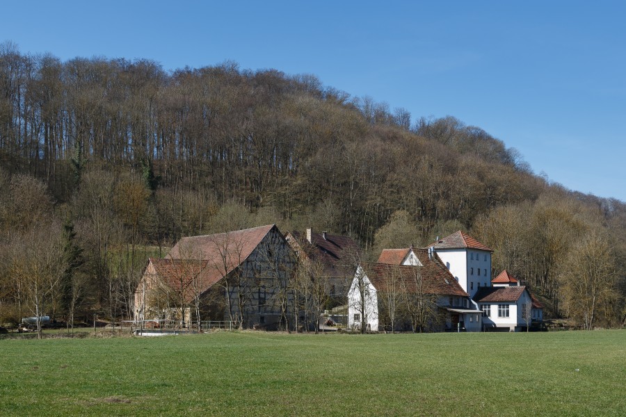 Eselsburger-Tal Herbrechtingen Baden-Württemberg Germany Bindsteinmühle-01