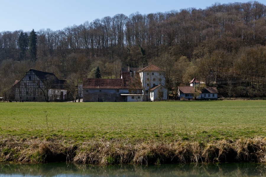 Eselsburger-Tal Herbrechtingen Baden-Württemberg Germany Bindsteinmühle-04