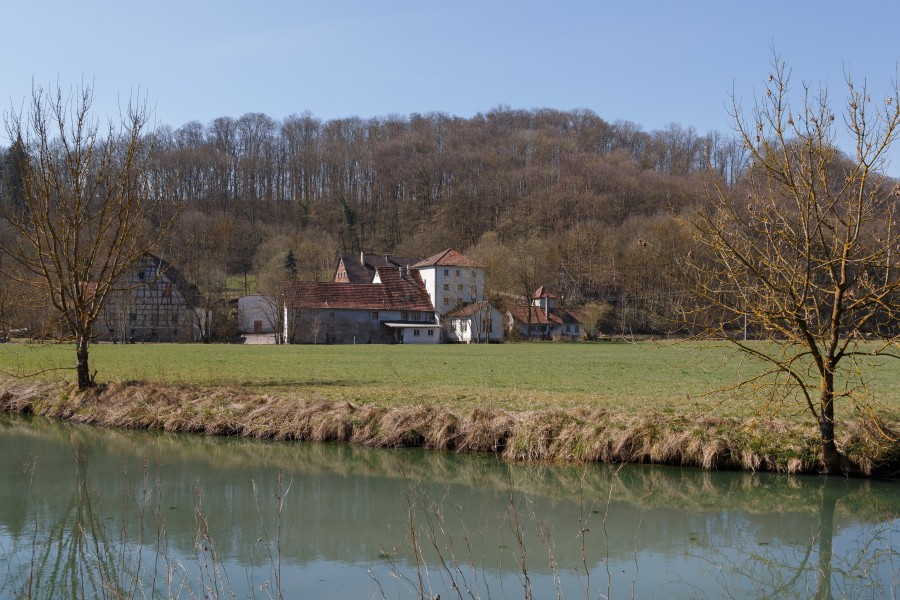 Eselsburger-Tal Herbrechtingen Baden-Württemberg Germany Bindsteinmühle-05