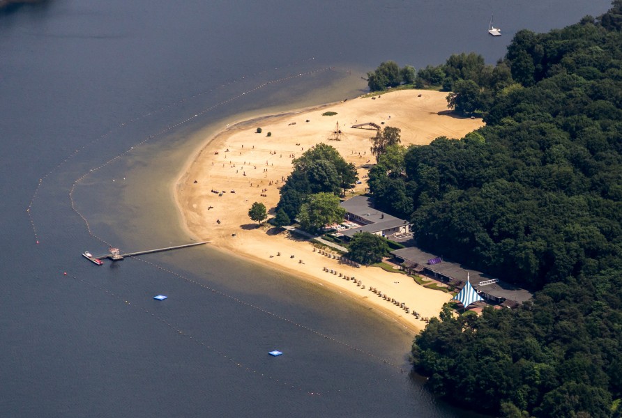 Haltern am See, Strandbad am Stausee -- 2014 -- 8935 -- Ausschnitt