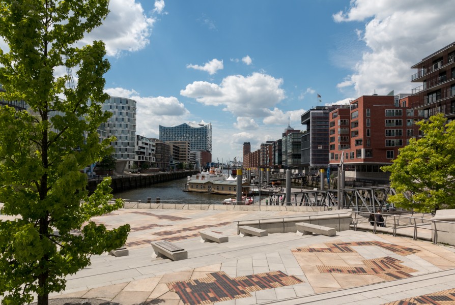 Hamburg, HafenCity, Magellan-Terrassen -- 2016 -- 3012