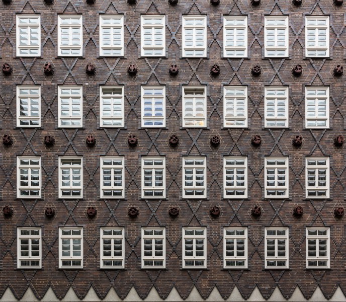 Hamburg, Kontorhausviertel, Sprinkenhof -- 2016 -- 3381